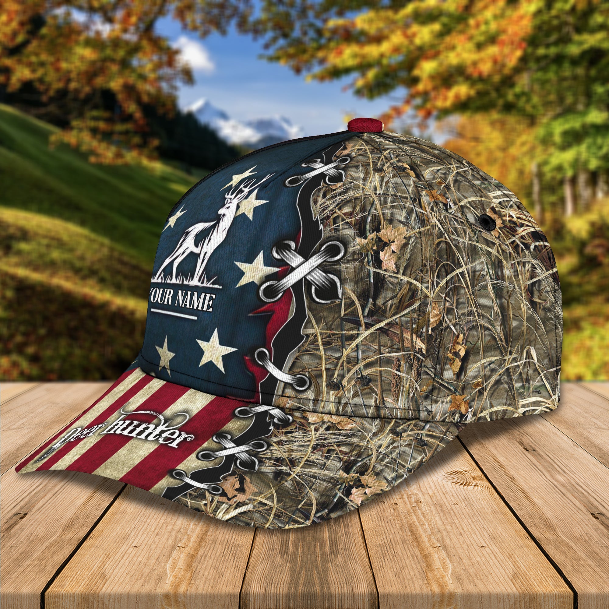 Deer Hunting - Personalized Name Cap 110 - CV98