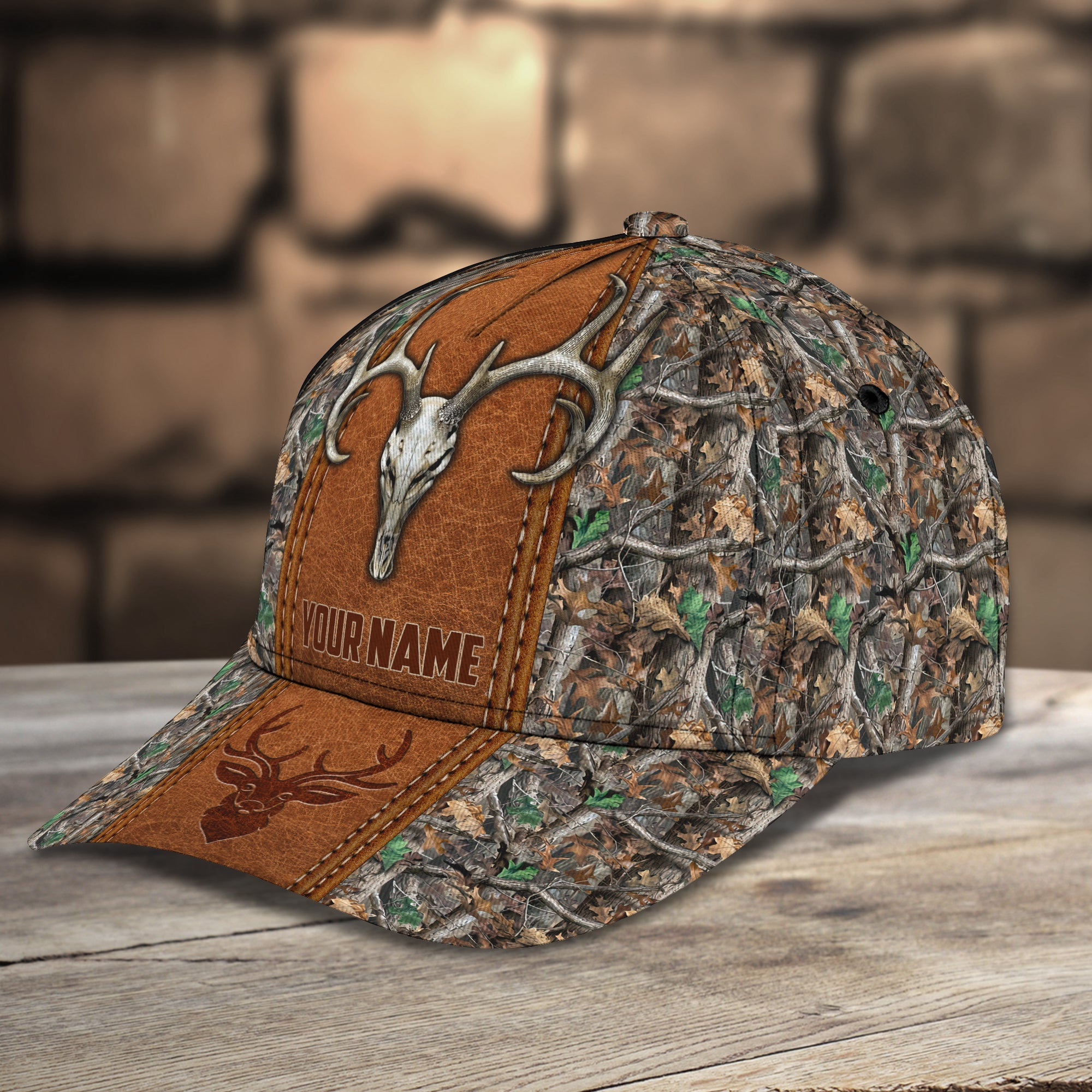 Deer Hunting Personalized Name Classic cap DT69-CT-1157