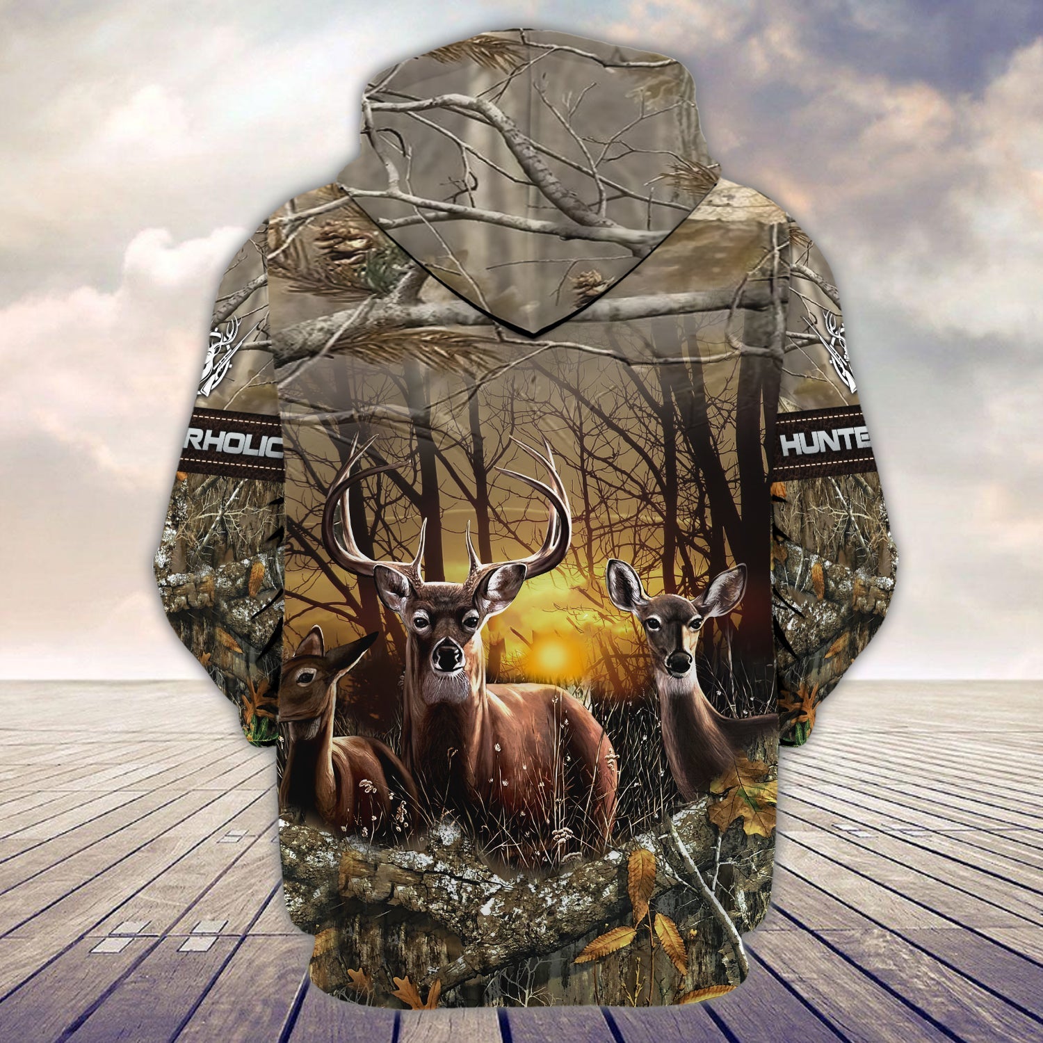 DEER HUNTING 3D FULL PRINT - CT-TAN-13