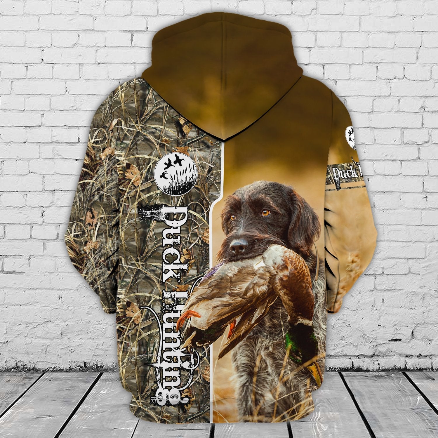 Duch Hunting - Personalized Name 3D Hoodie - CV98 HKM