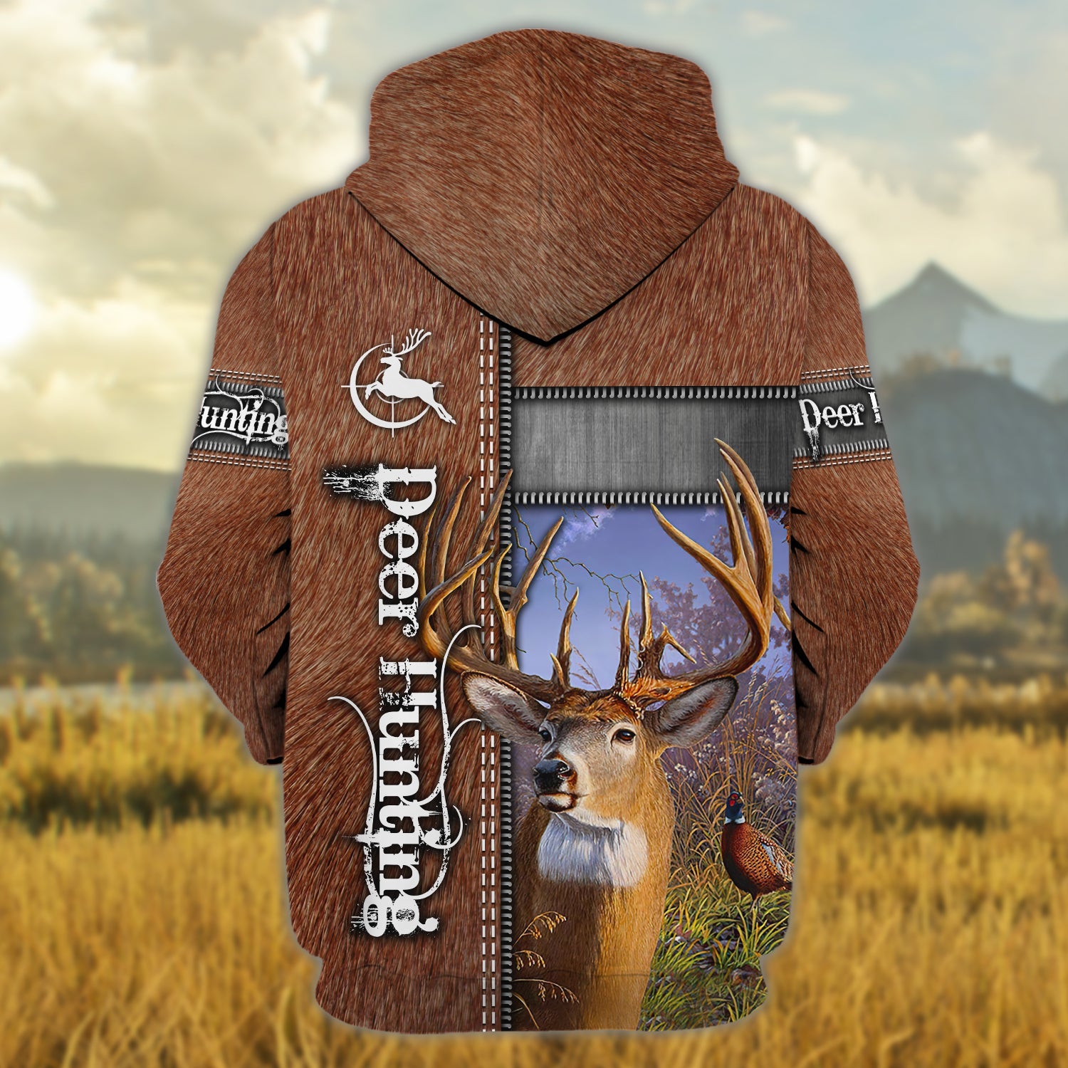 Deer Hunting Hoodie Zipper DT69-CT-1152