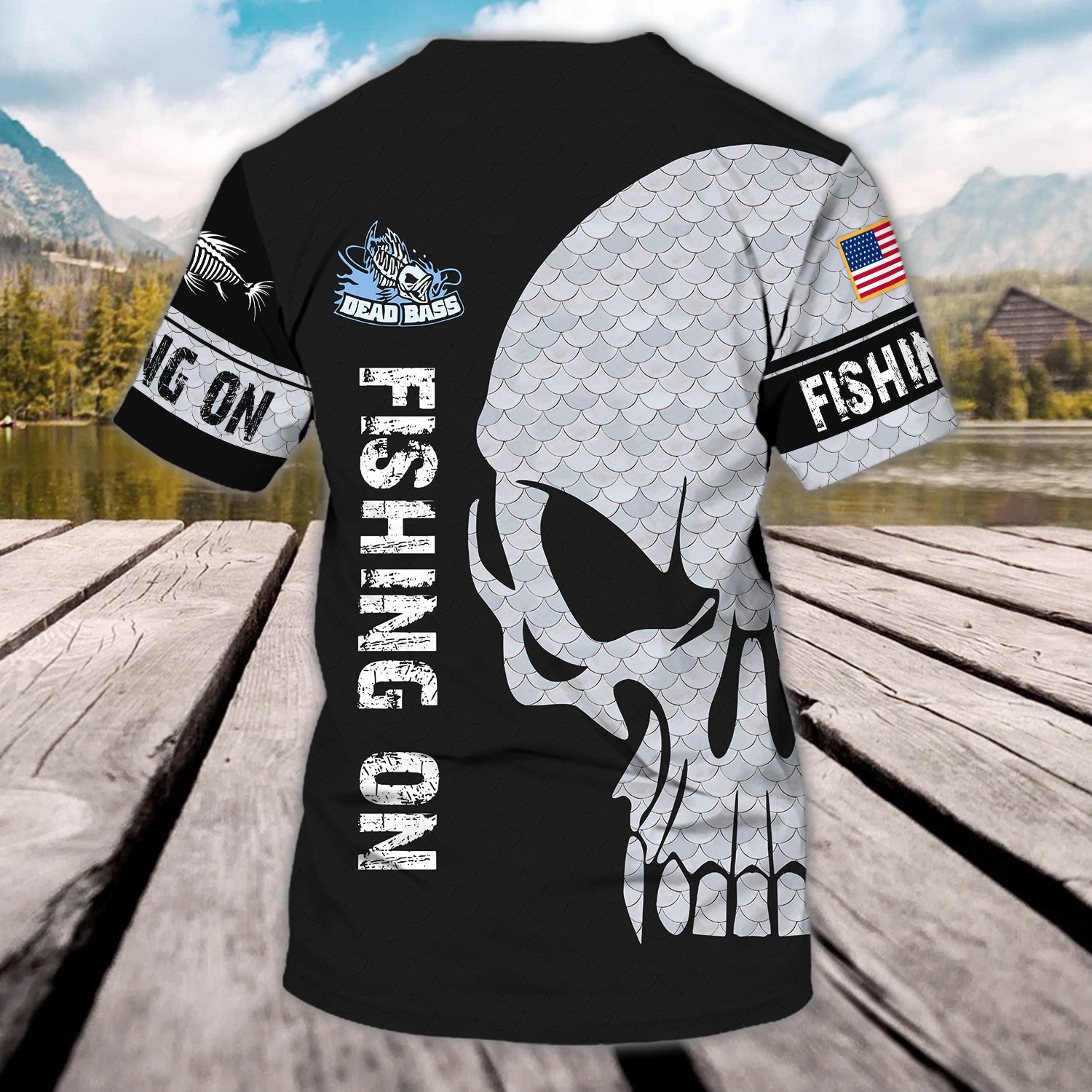 FISHING ON - 3D Tshirt 04 - NBTT