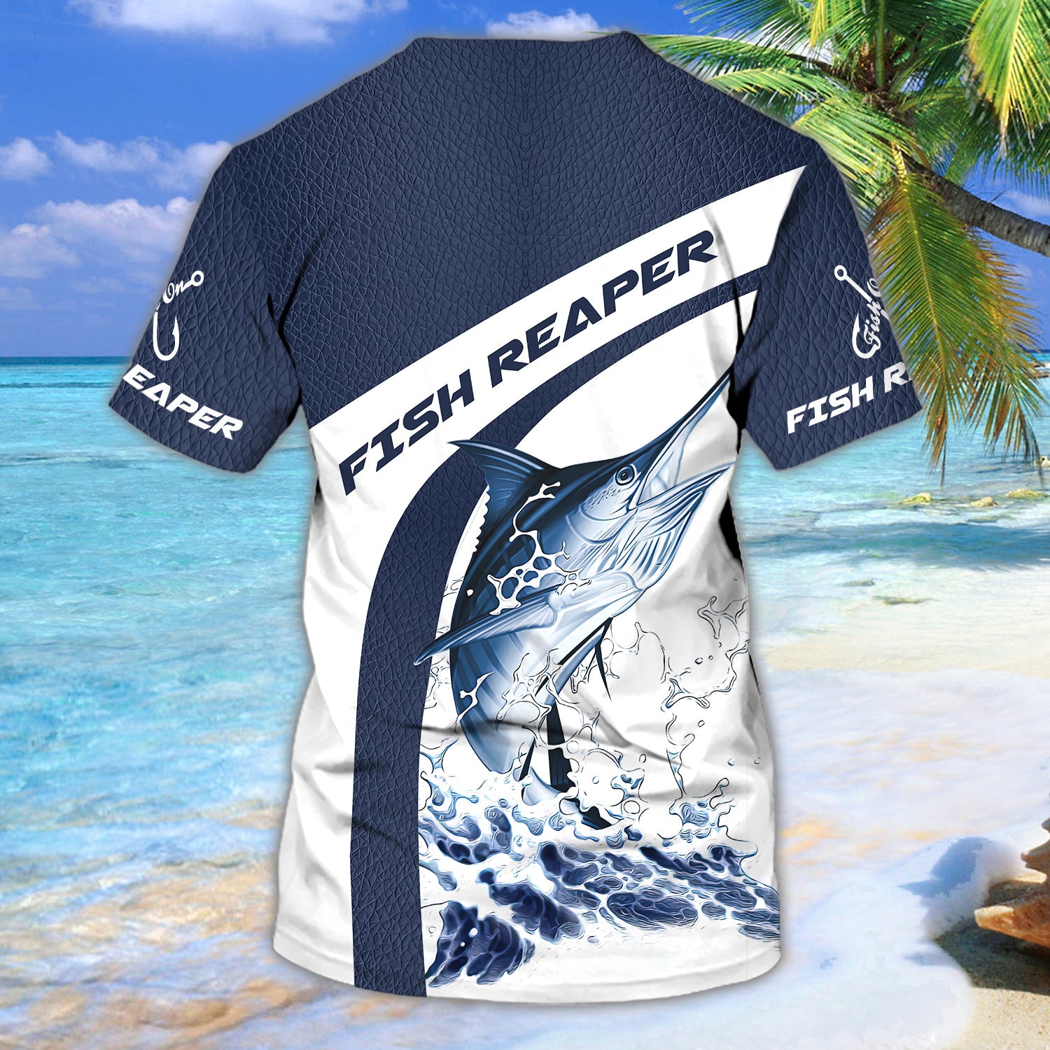 Fish Reaper - Personalized Name 3D Tshirt 82 - Bhn97