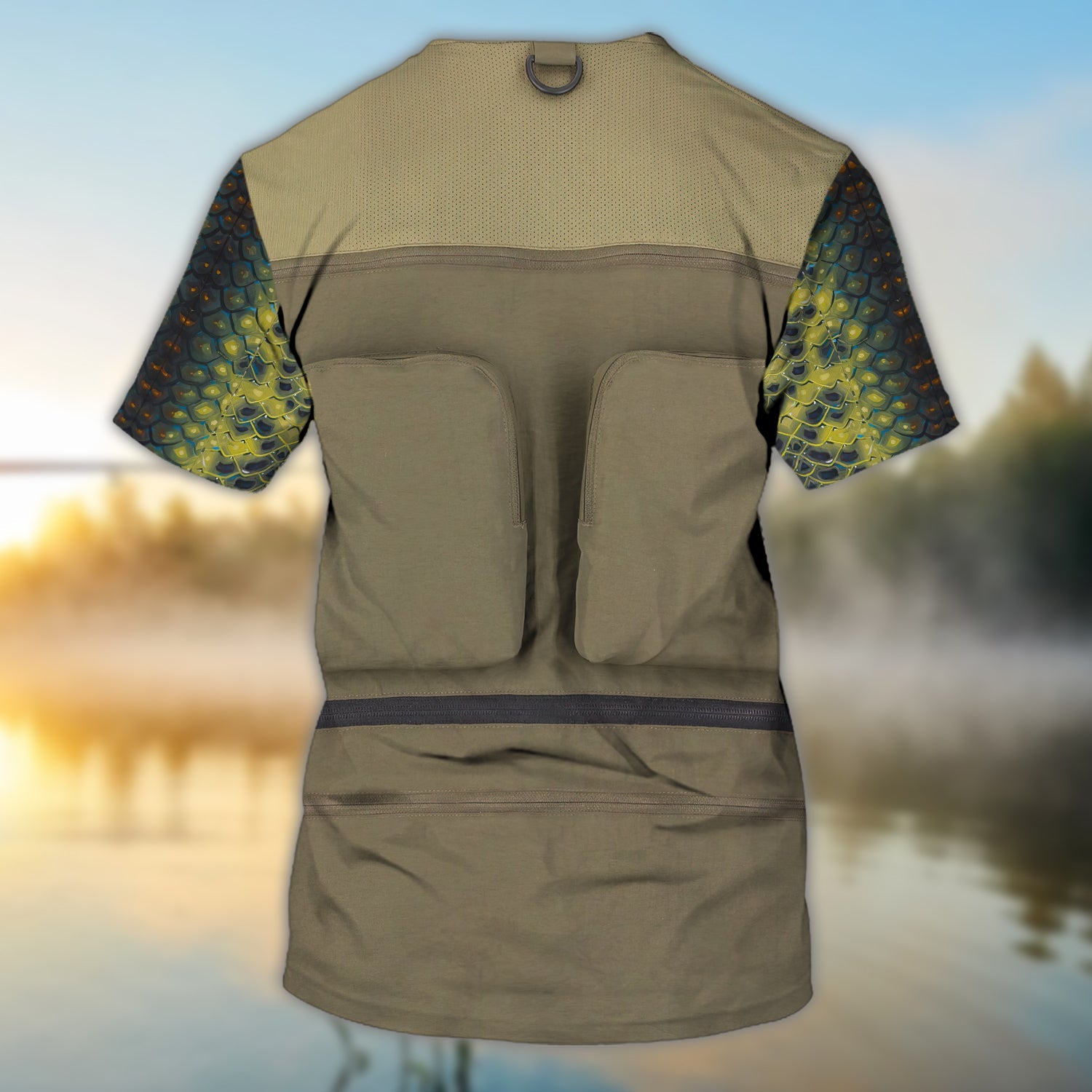 Fishing Shirt - Personalized Name 3D Tshirt Fising Vest - Hdmt