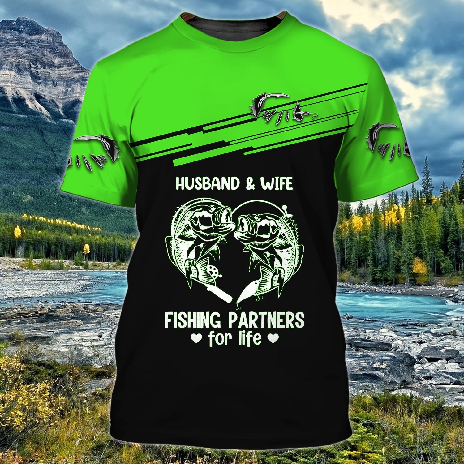 Fishing - Personalized Name 3D Tshirt - Dat93-047