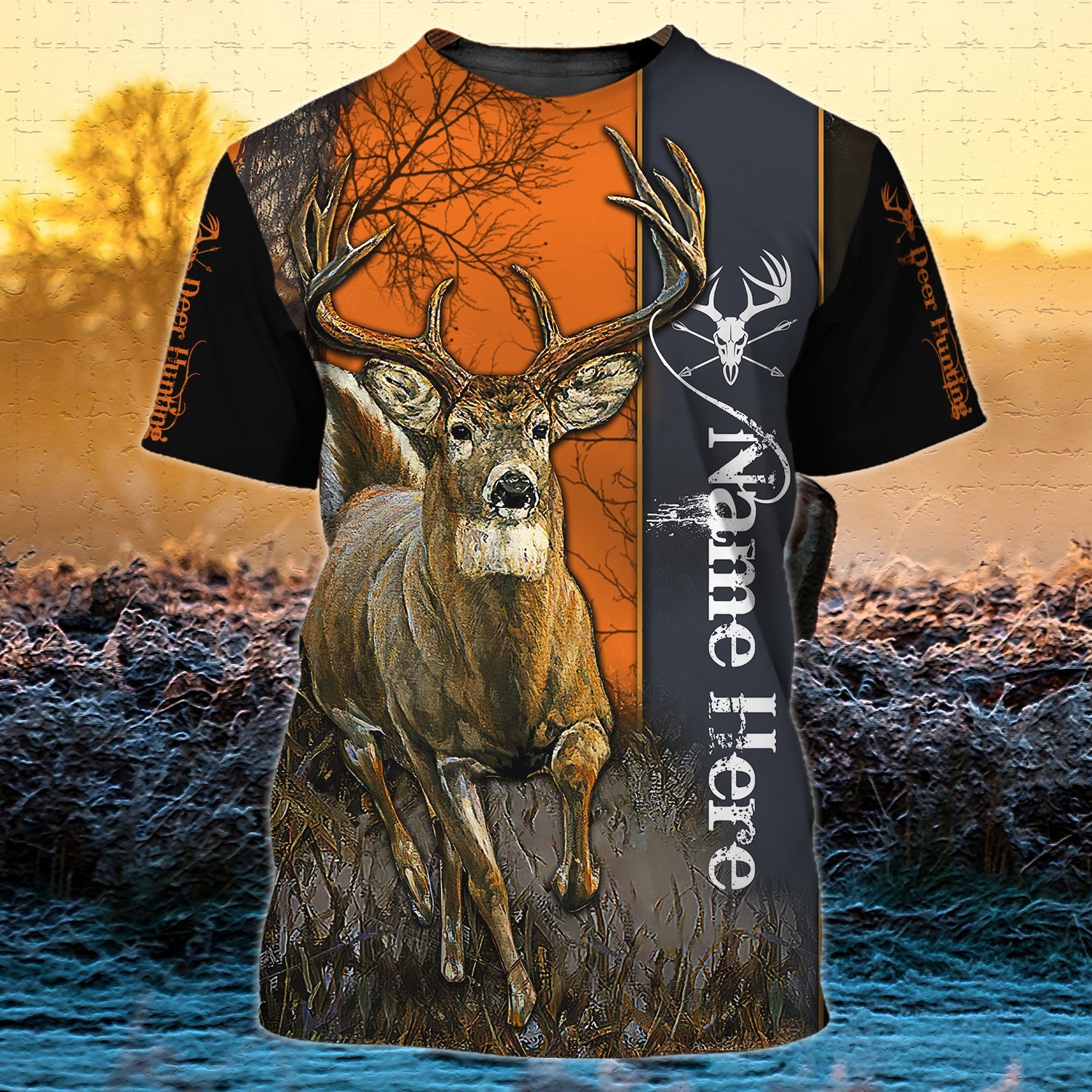 HUNTING1 - Personalized Name 3D T Shirt - BY97