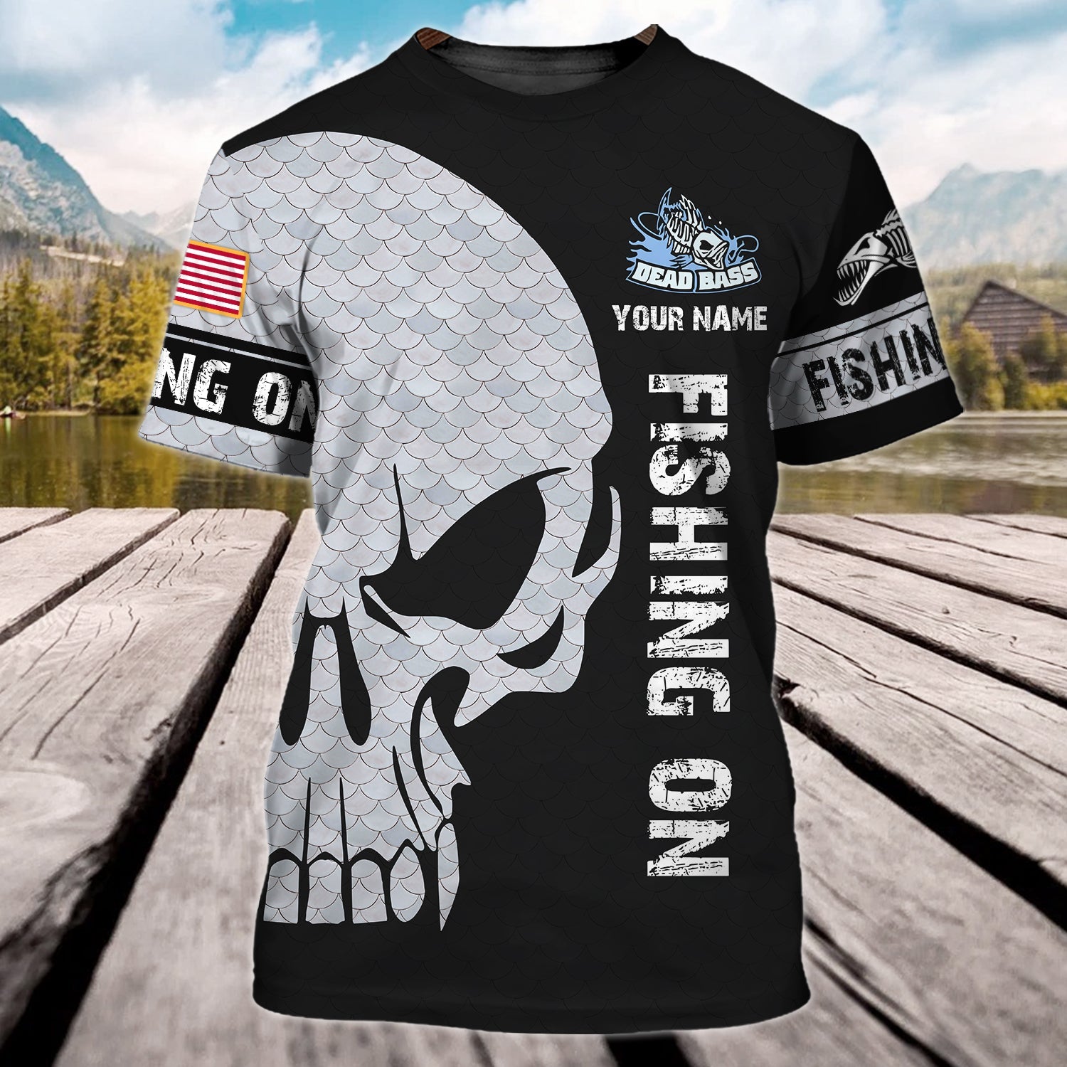 FISHING ON - 3D Tshirt 04 - NBTT