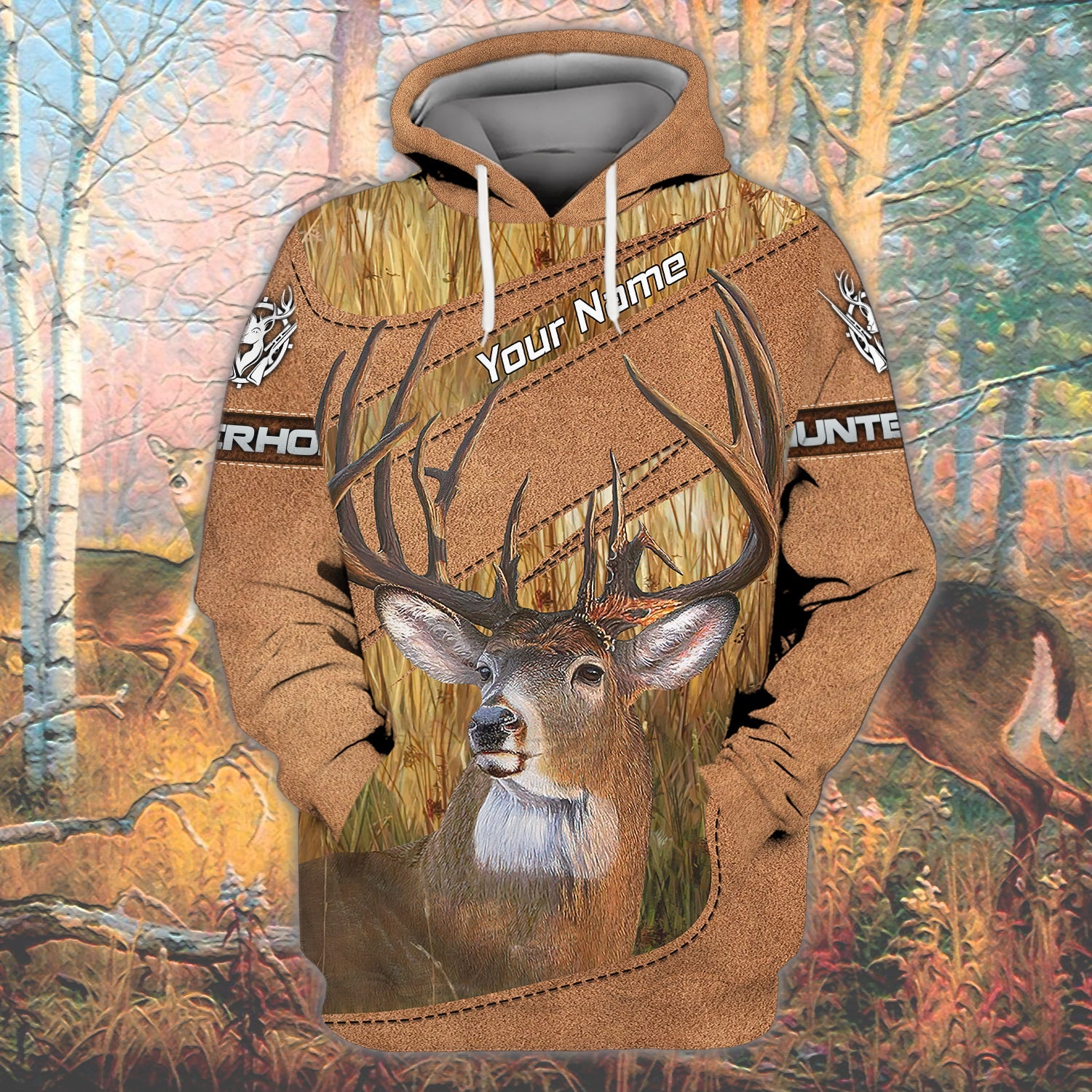 Hungting  - Personalized Name 3D Hoodie - TT99-722