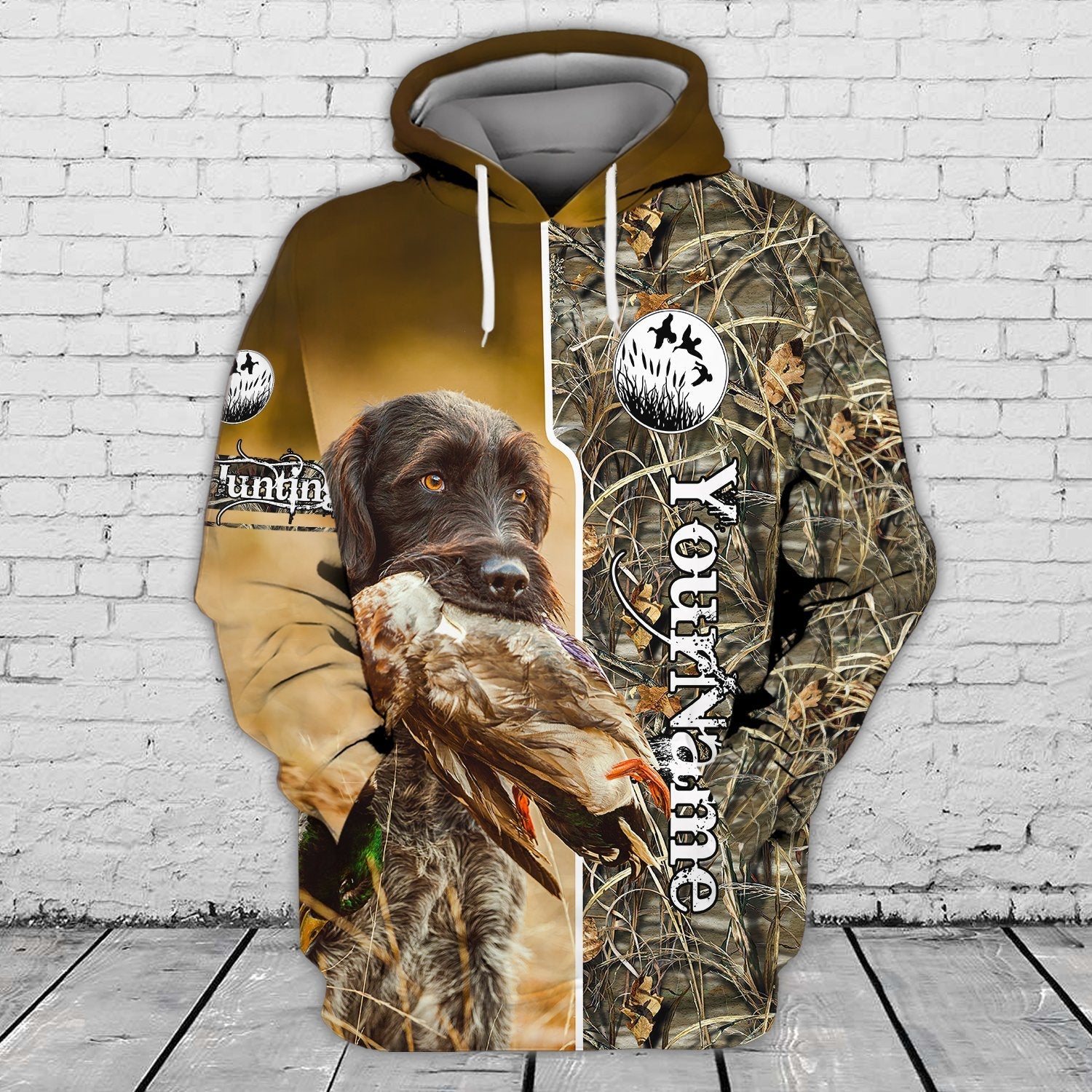 Duch Hunting - Personalized Name 3D Hoodie - CV98 HKM
