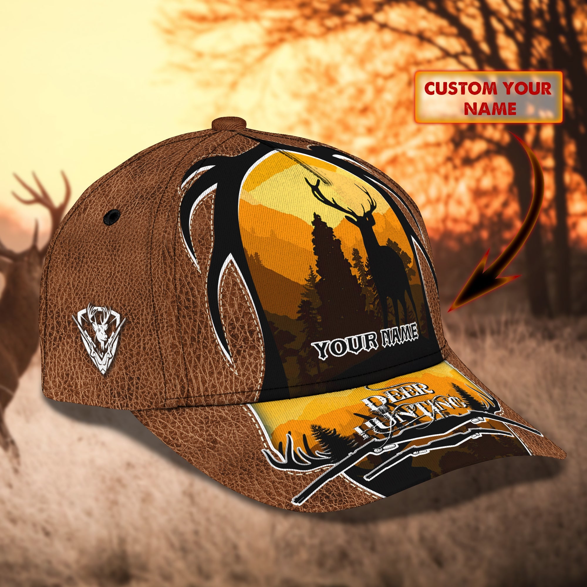 HUNTING 10 - Personalized Name Cap - HN95 106