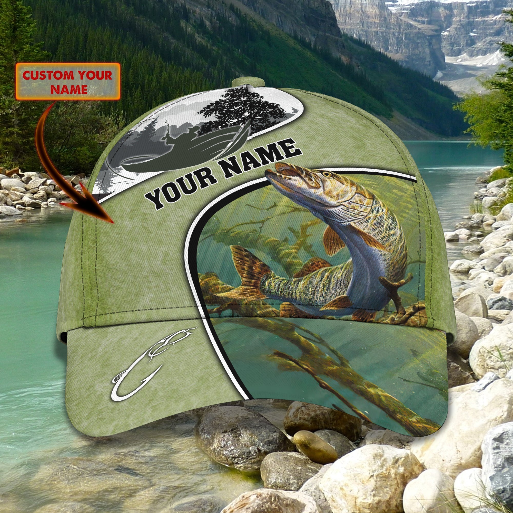 FISHING - Personalized Name Cap 0033 - VXH98