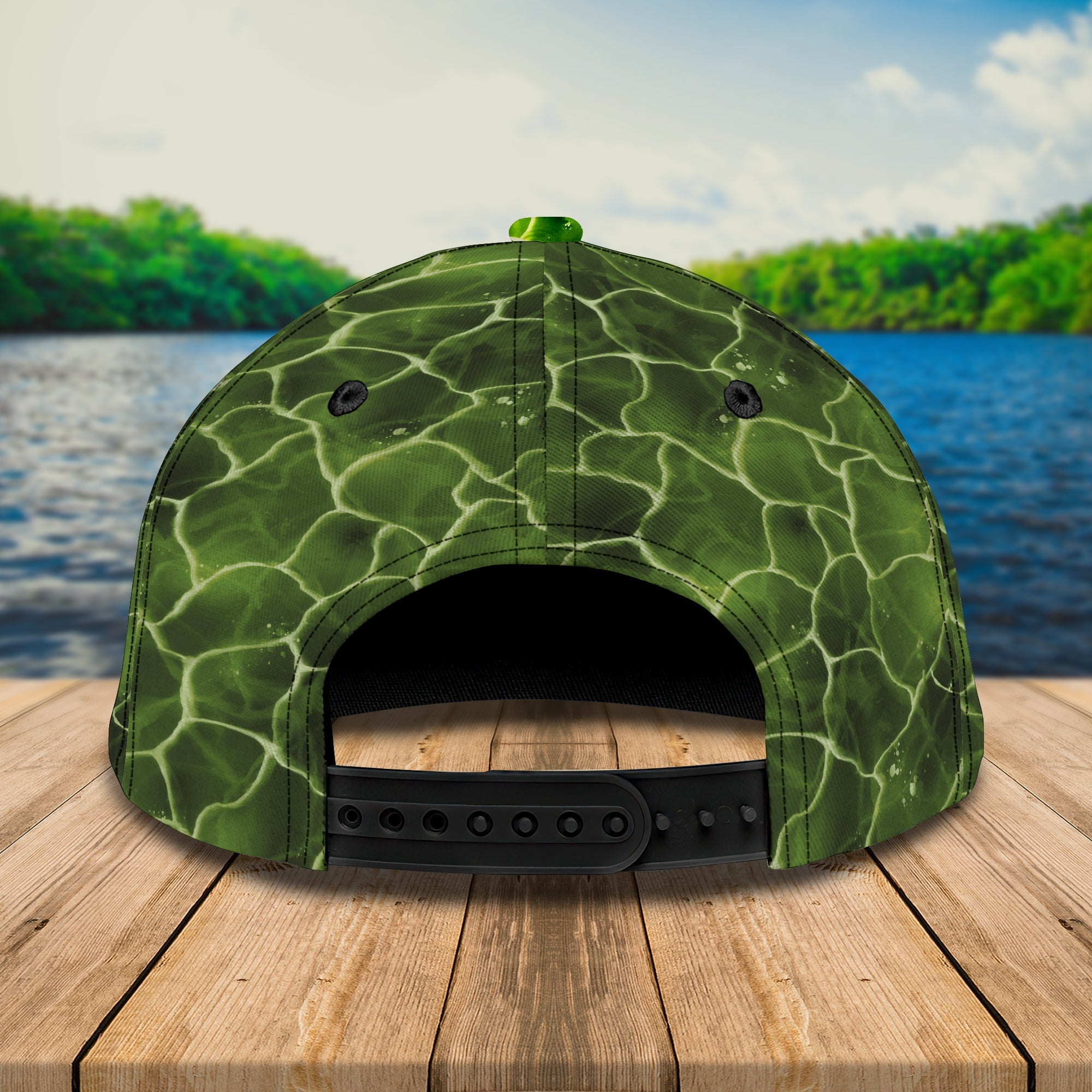 Fishing 3 - Personalized Name Cap - Hta