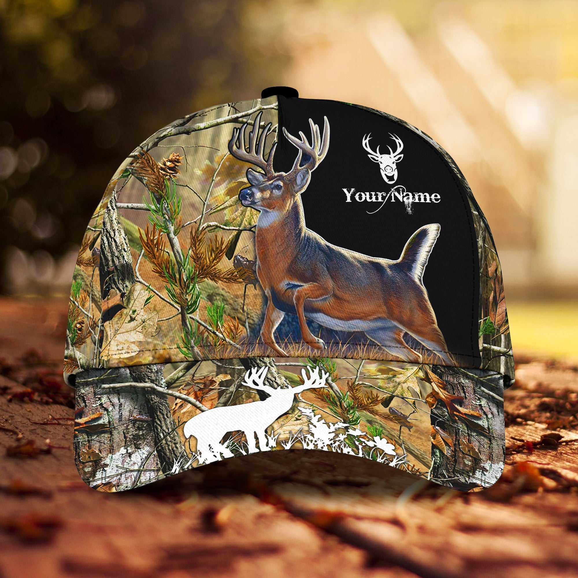 Deer Hunting - Personalized Name Cap - TT99-116
