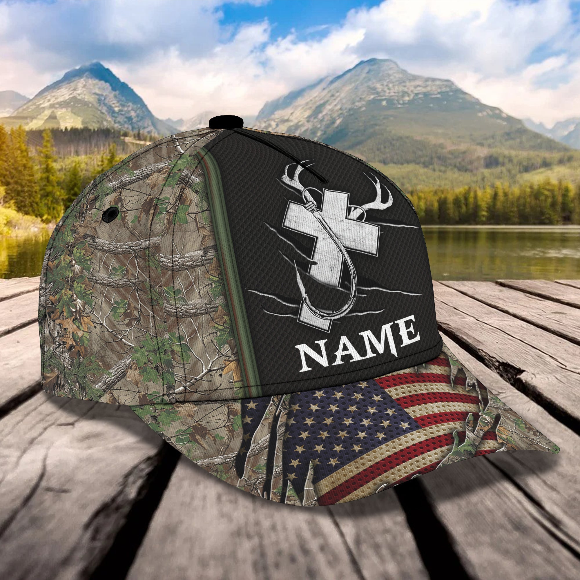 Hunting - Personalized Name Cap - DAT93-011