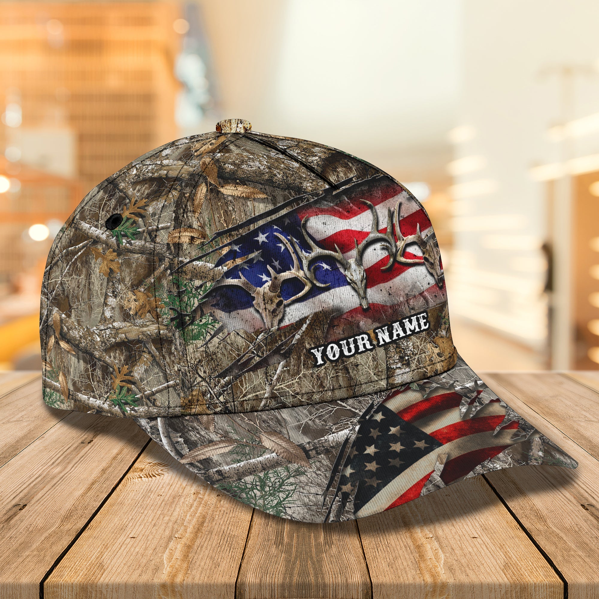 HUNTING CAP1 - Personalized Name Cap - BY97