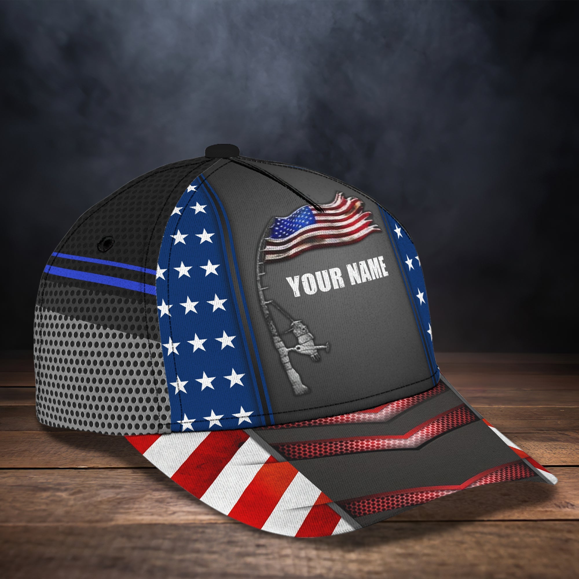 Custom Name American Fishing Classic Cap N94
