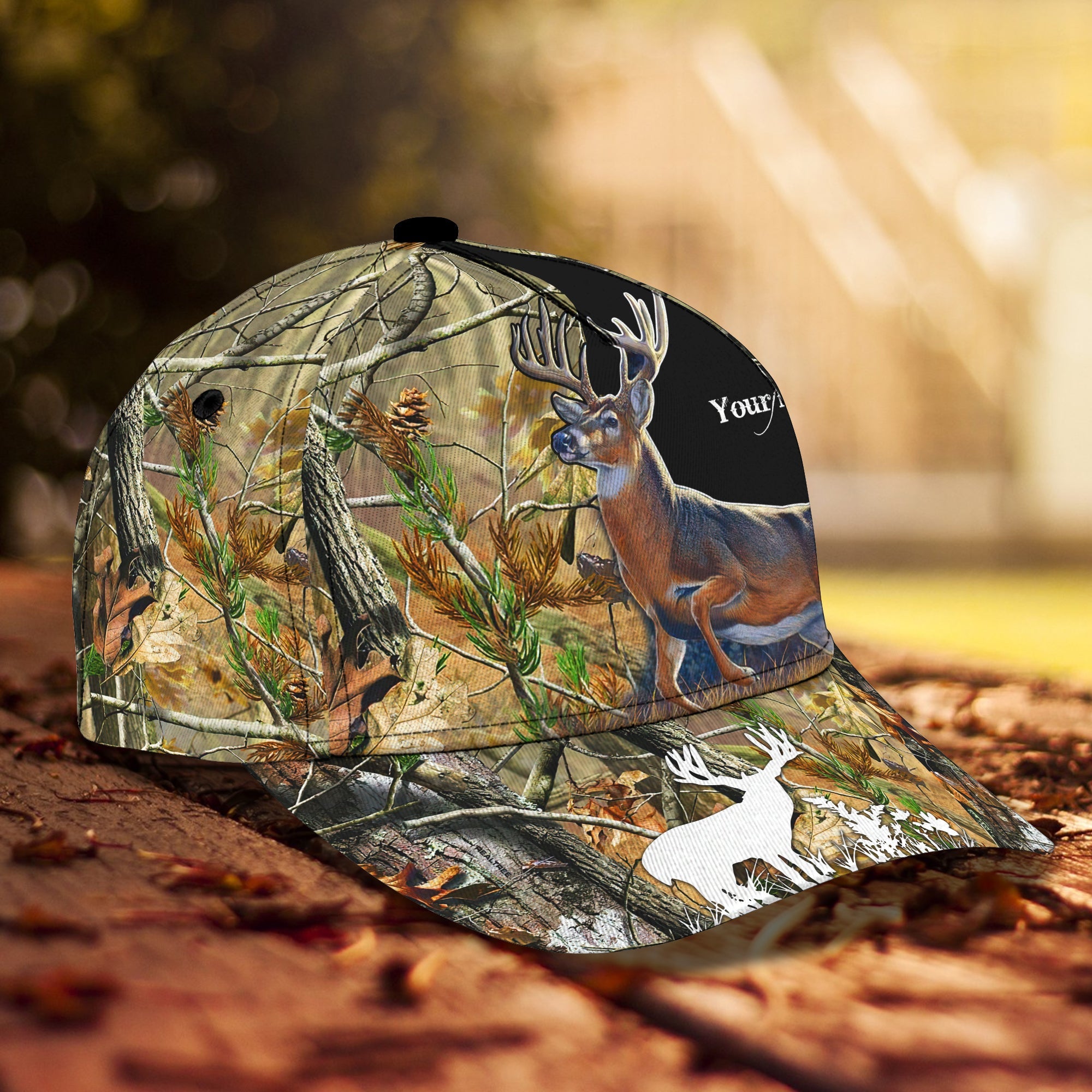 Deer Hunting - Personalized Name Cap - TT99-116