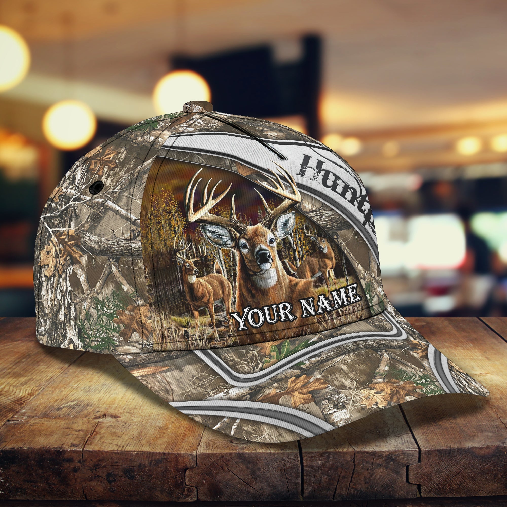 Hunting - Personalized Name Cap 10