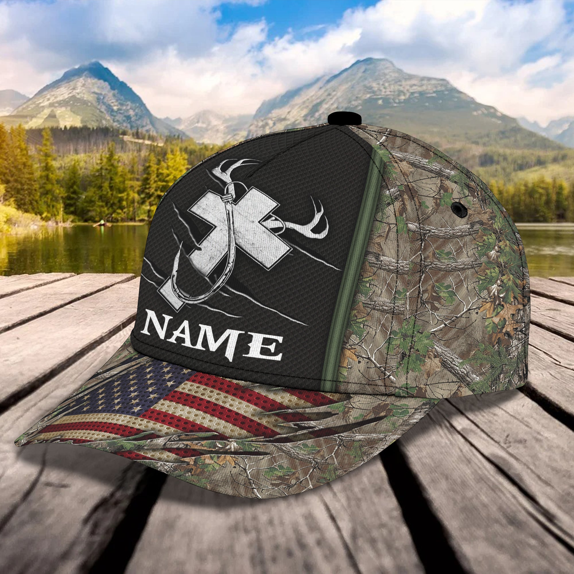 Hunting - Personalized Name Cap - DAT93-011
