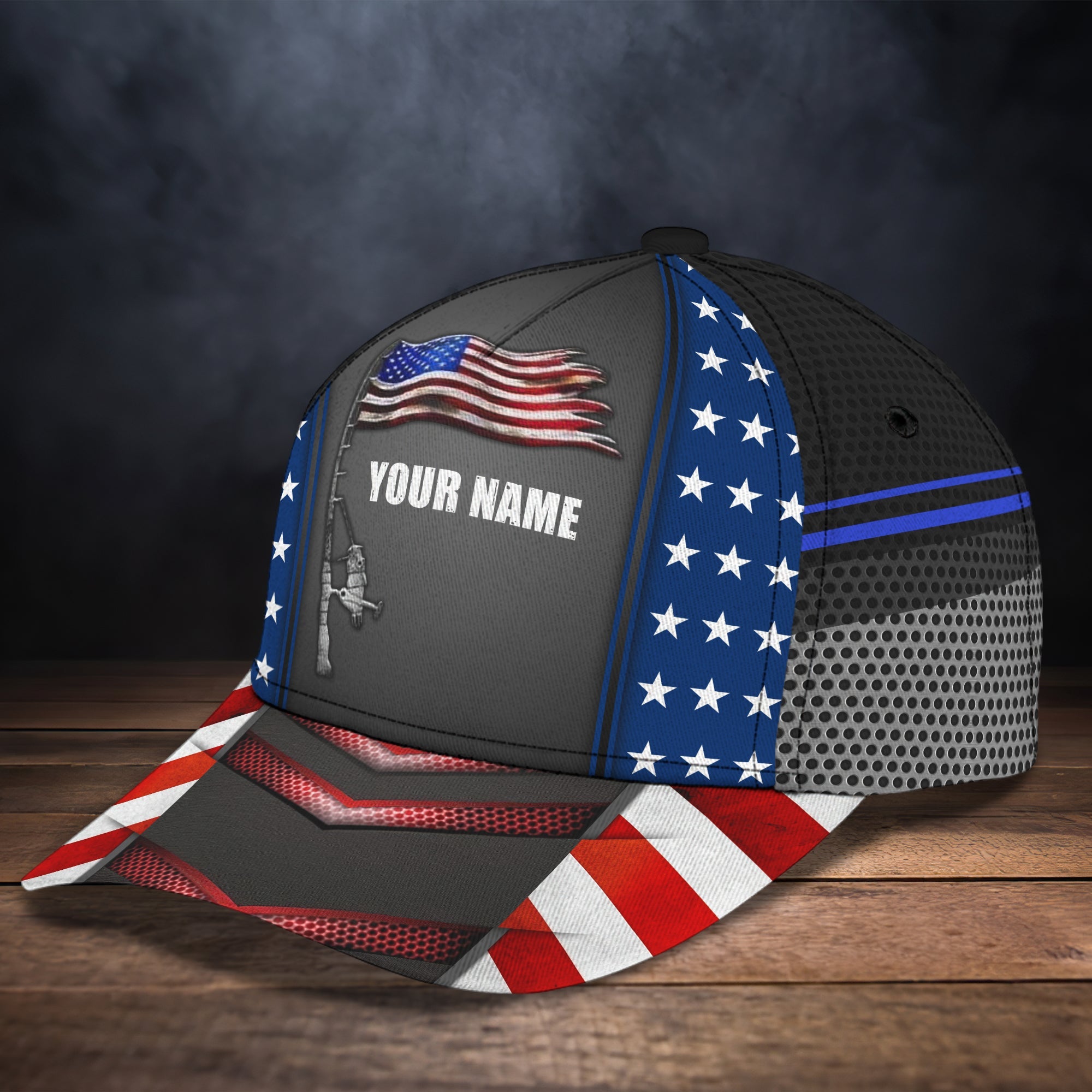 Custom Name American Fishing Classic Cap N94