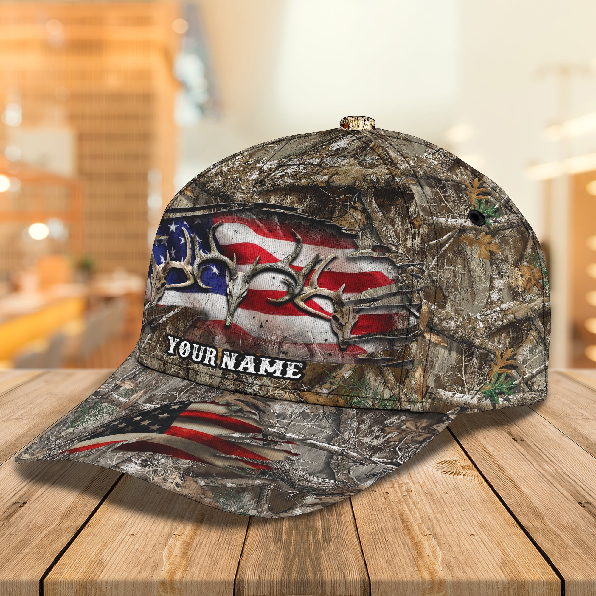 HUNTING CAP1 - Personalized Name Cap - BY97