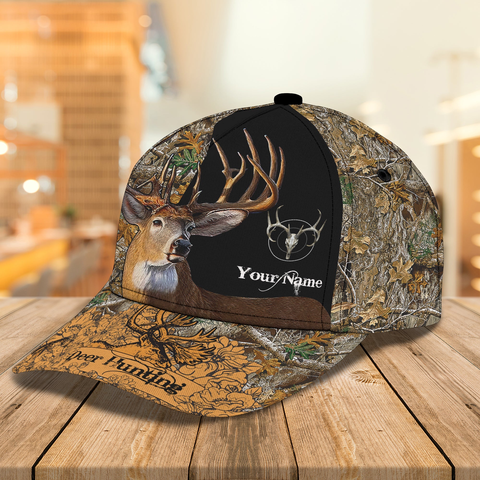 Deer hunting - Personalized Name Cap - Ntt68