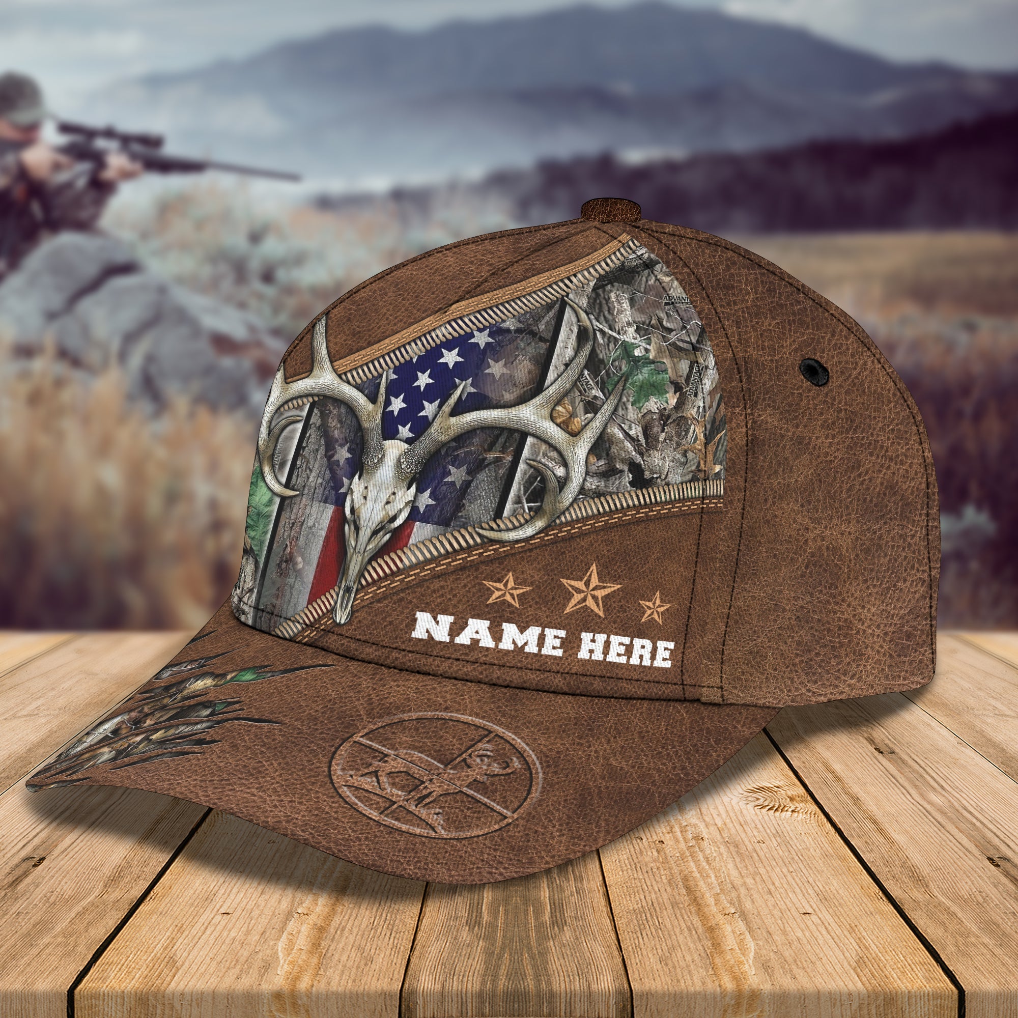 Hunting 02 - Personalized Name Cap - 16hb