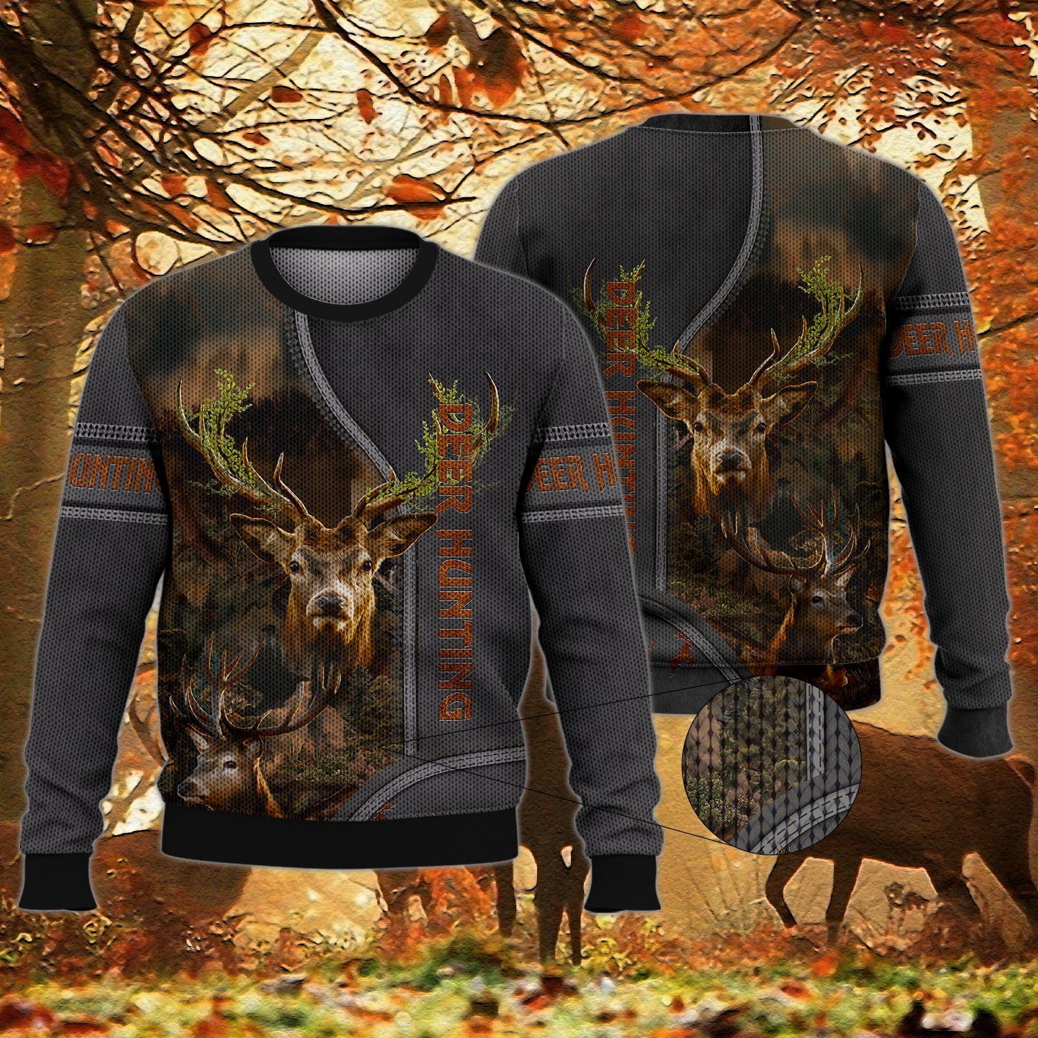 Deer Hunting - 3D Full Print - Htl