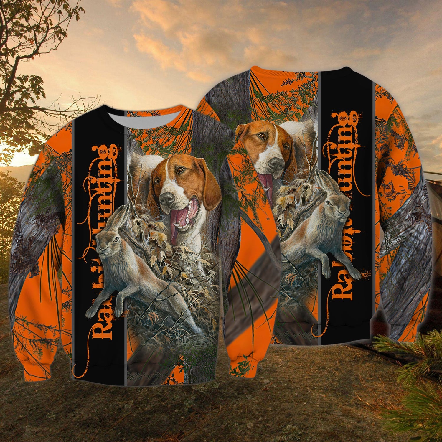 Rabbit Hunting With Beagles Orange Muddy Camo Rabbit Hunting Dogs HTA