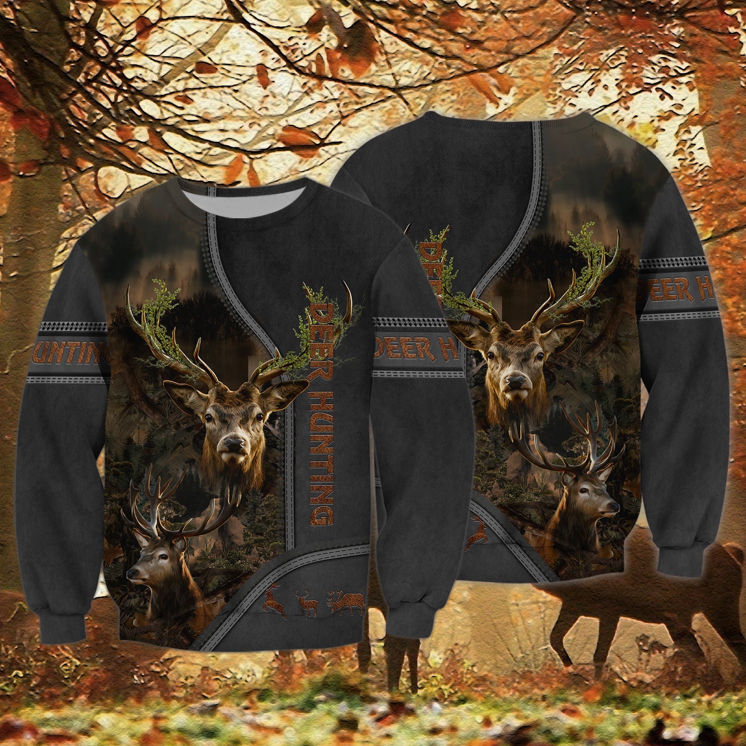 Deer Hunting - 3D Full Print - Htl