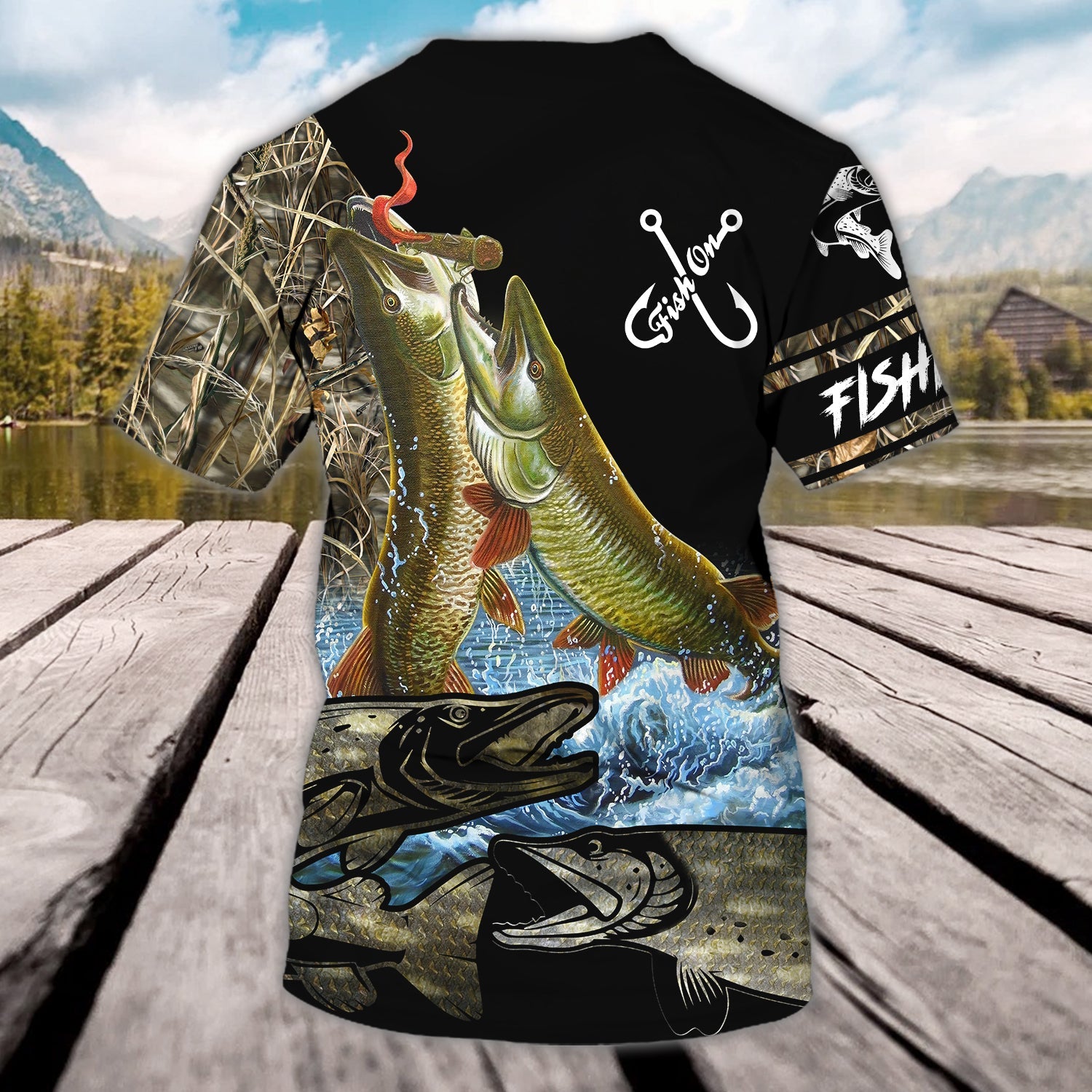 FISHING - Personalized Name 3D Tshirt 678 - H98