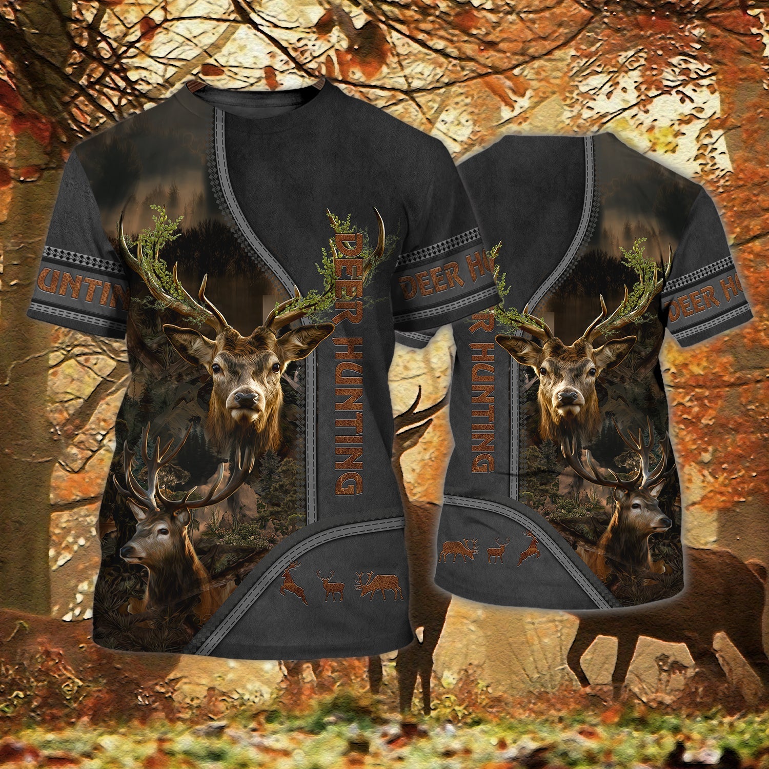 Deer Hunting - 3D Full Print - Htl