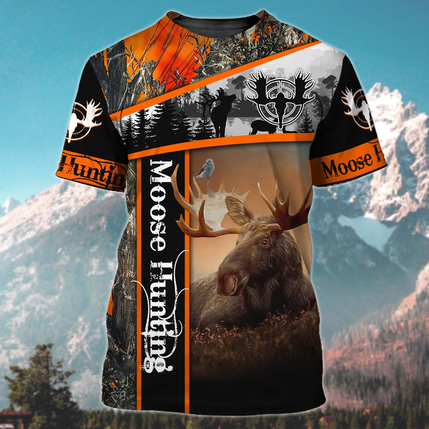Moose Hunting - 3D Full Print Shirts - 527