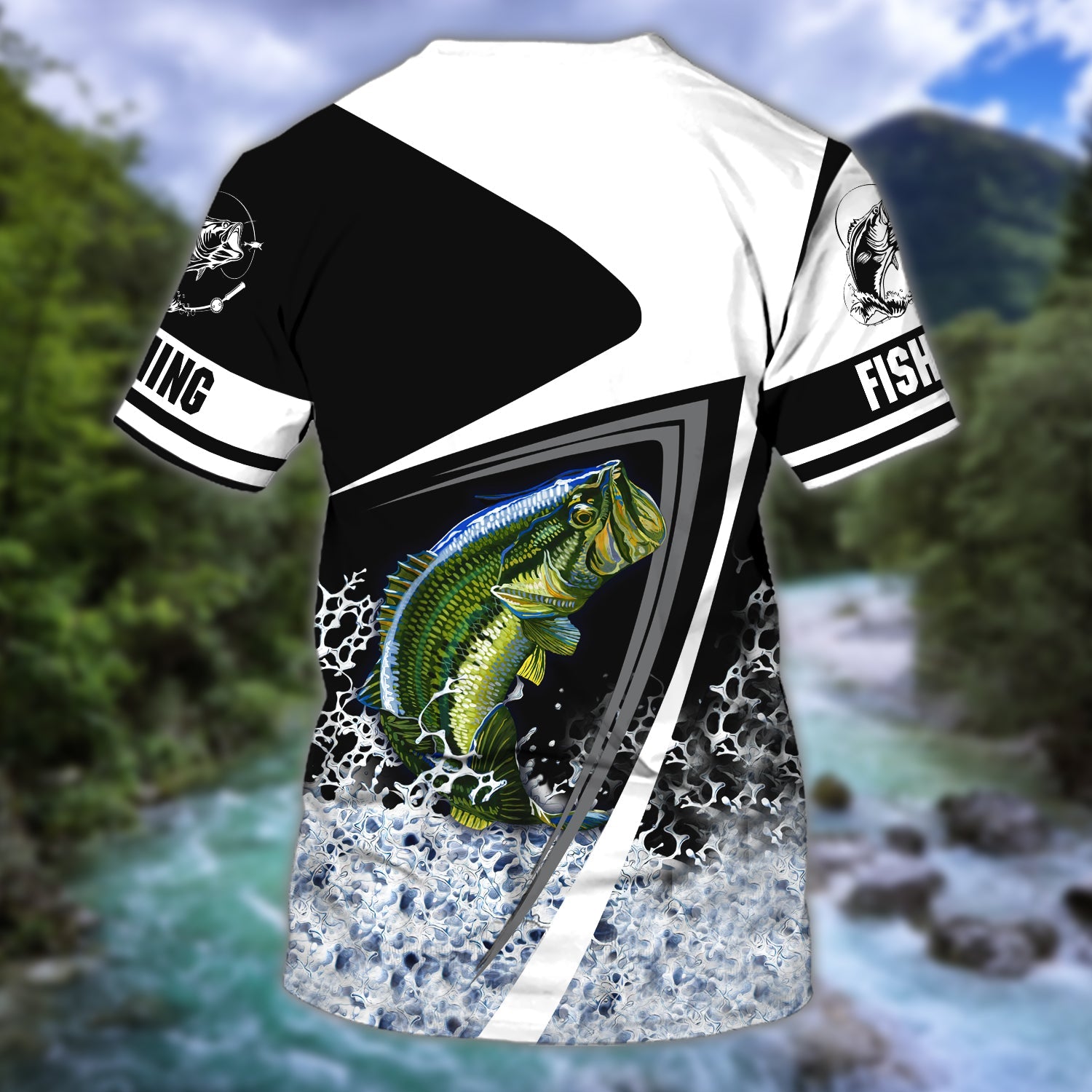 Fishing Lover - Personalized Name 3D Tshirt - H98  418