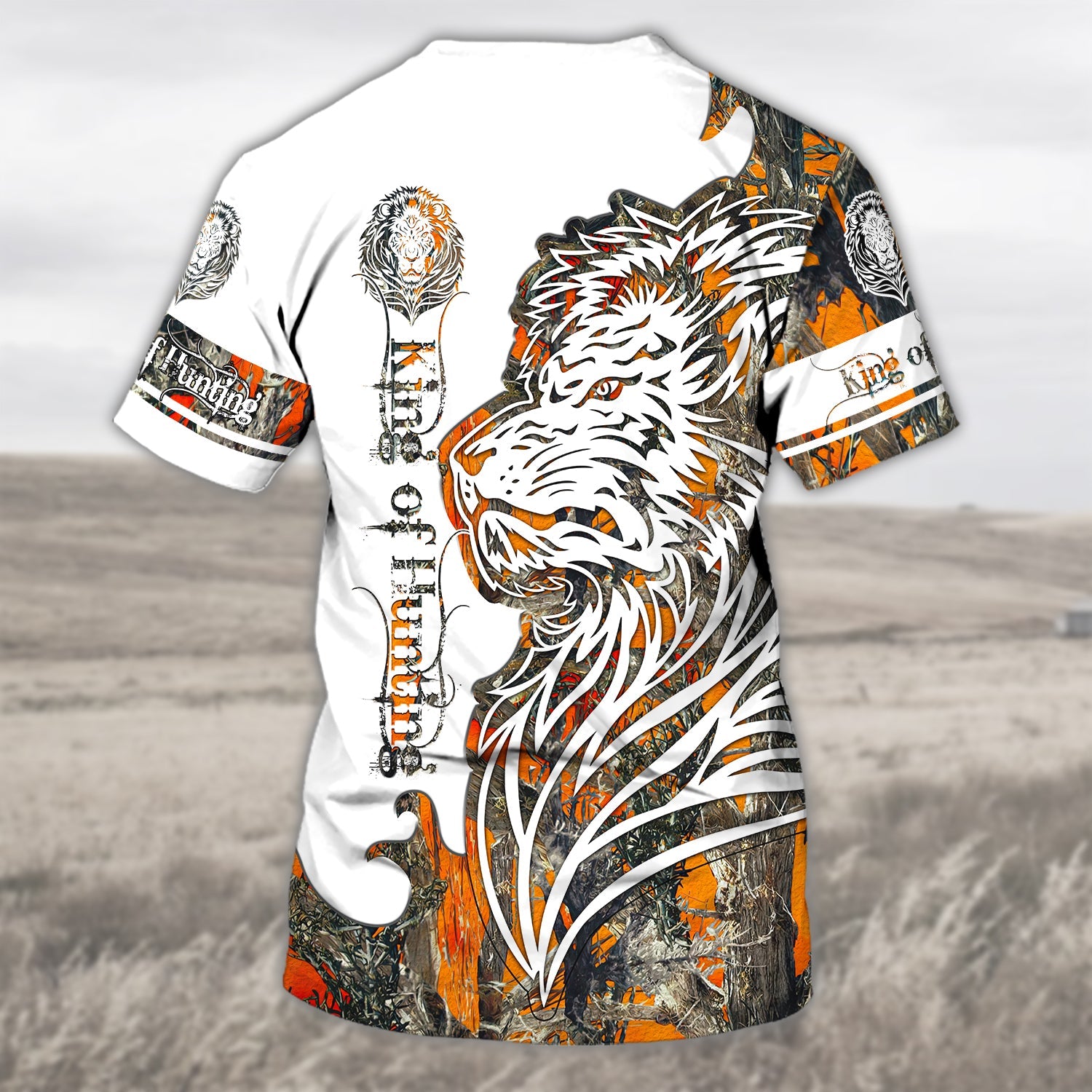 King Of Hunting - Personalized Name 3D Tshirt - Dah 63