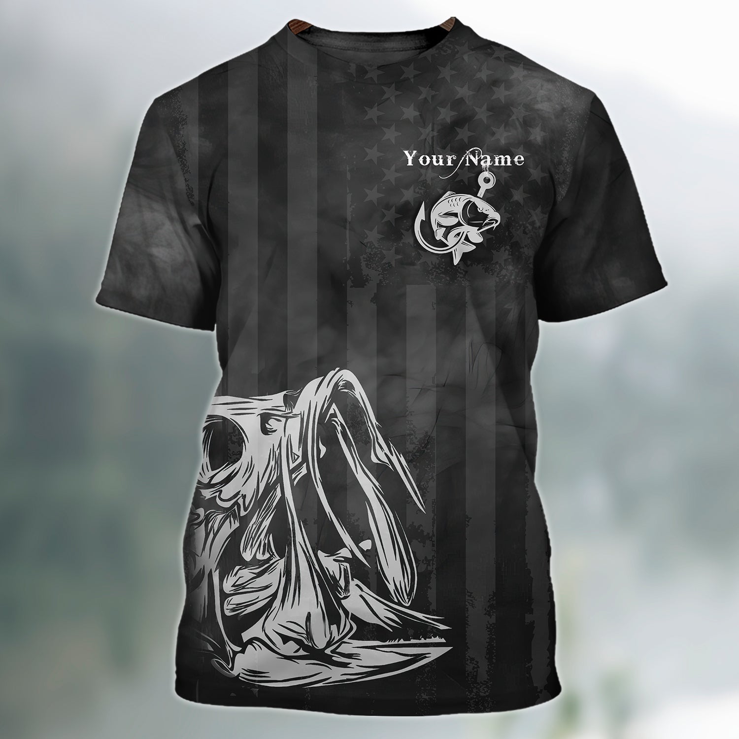 Fishing - Personalized Name 3D Tshirt For Fishing Lover - HEZ98 15