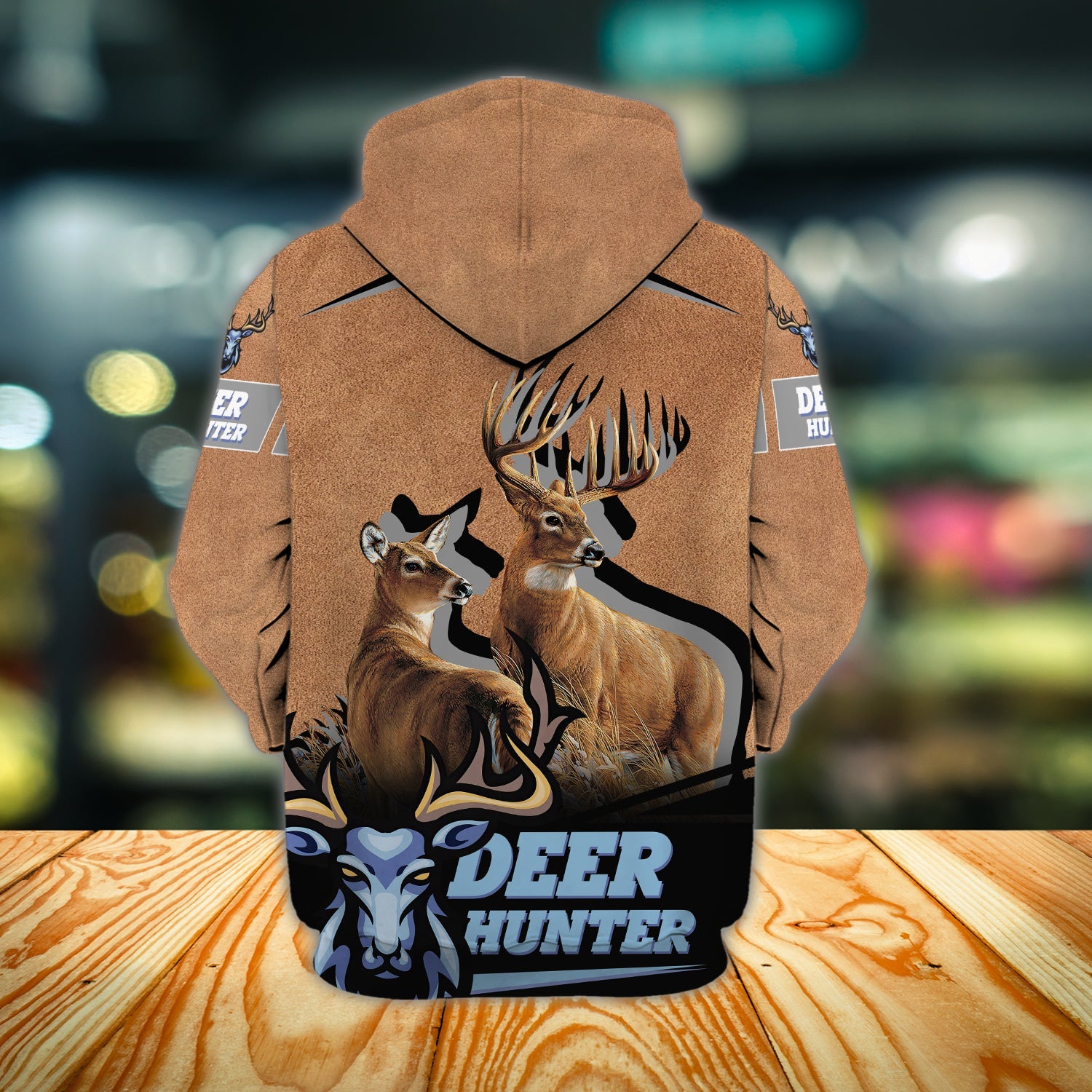 Hunting - Personalized Name 3D Zipper hoodie -TT99-643
