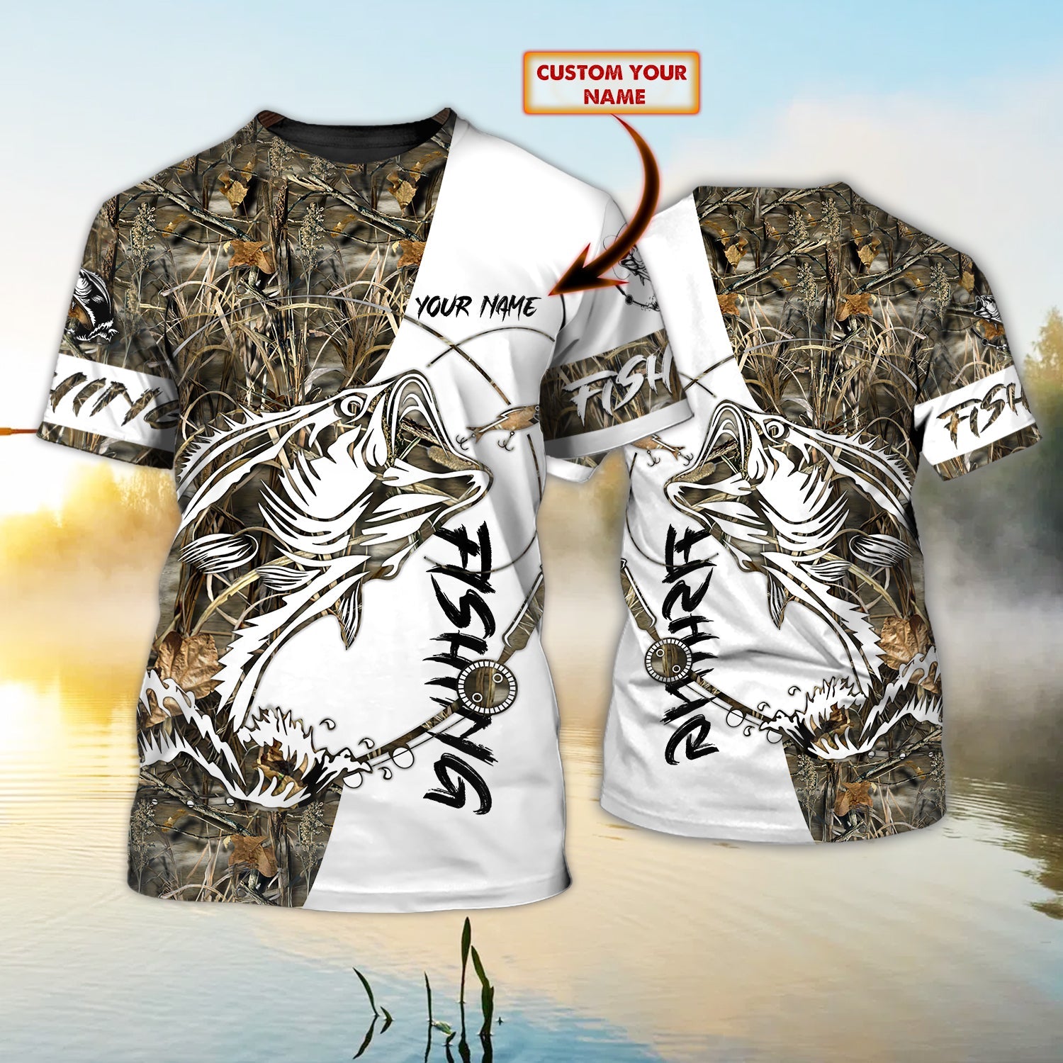 FISHING - 3D Tshirt 01 - NBTT