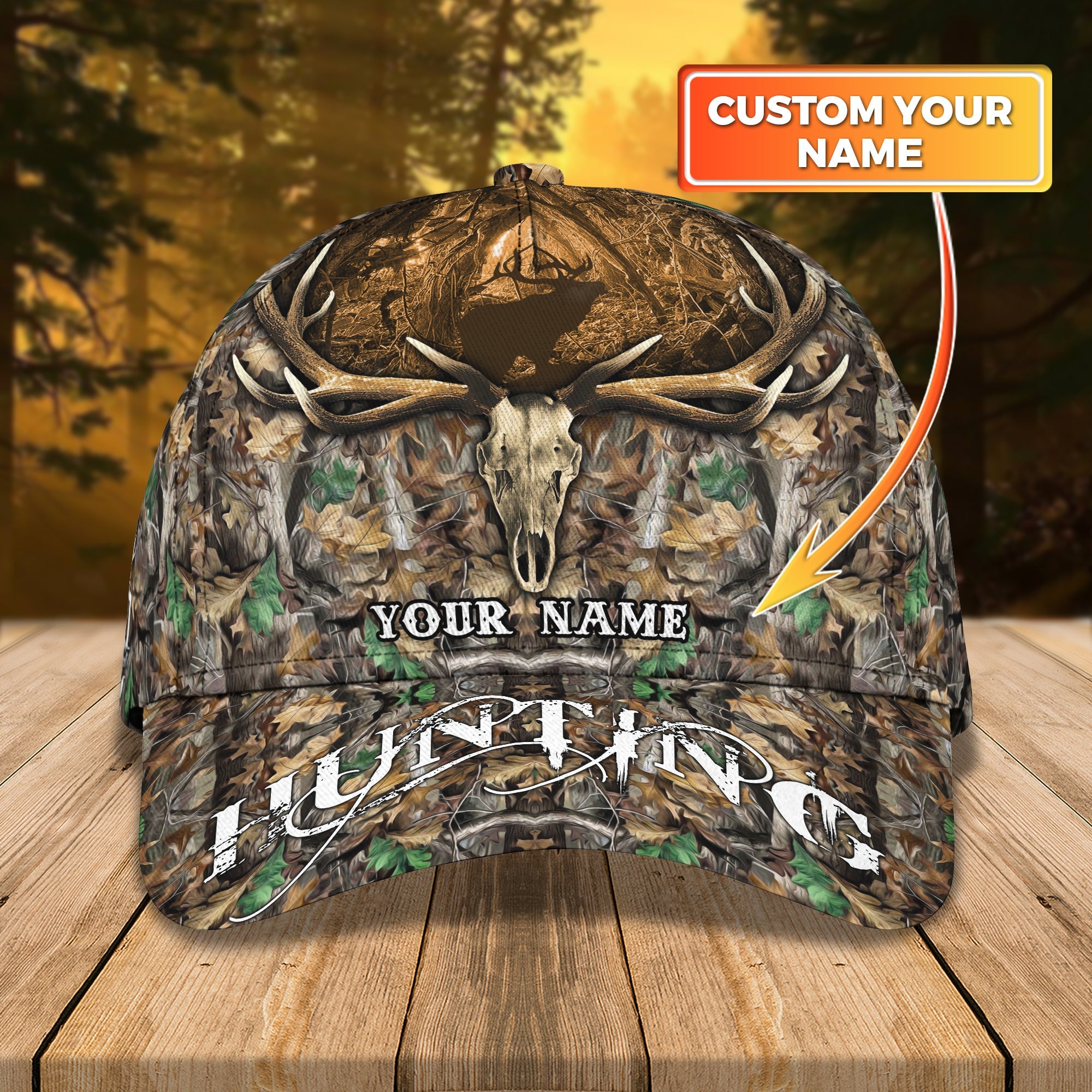 Deer Hunter- Personalized Name Cap - TT99-806
