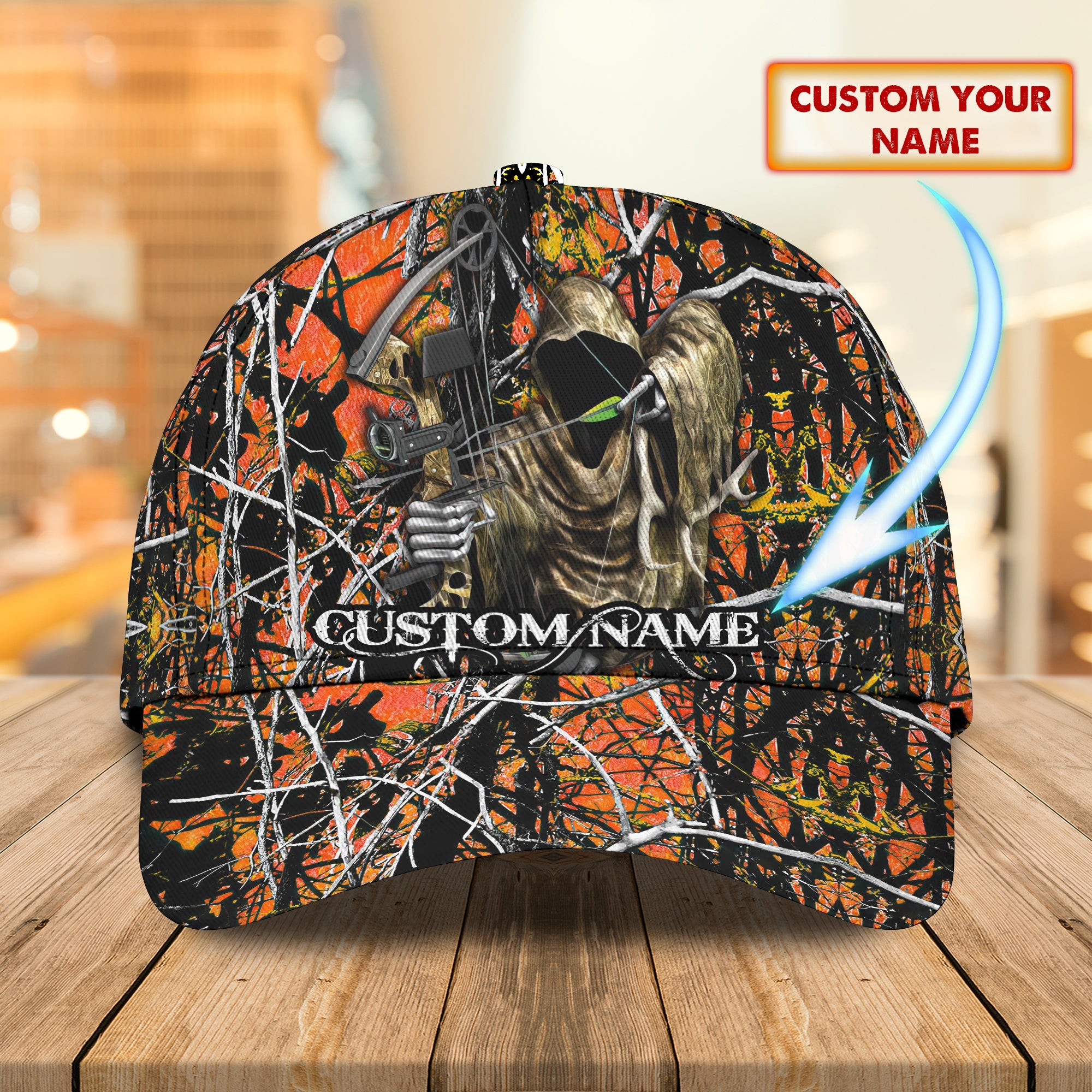 Pow Hunting - Personalized Name Cap  - ATM2K