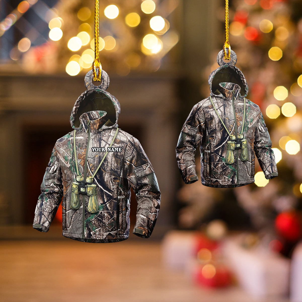 TAD - CUSTOM SHAPED ORNAMENT - HUNTING 2