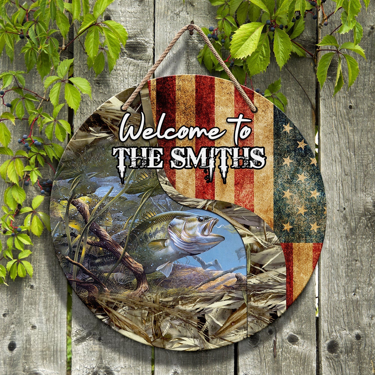 Custom Wooden Sign - Fishing - Fuly 13