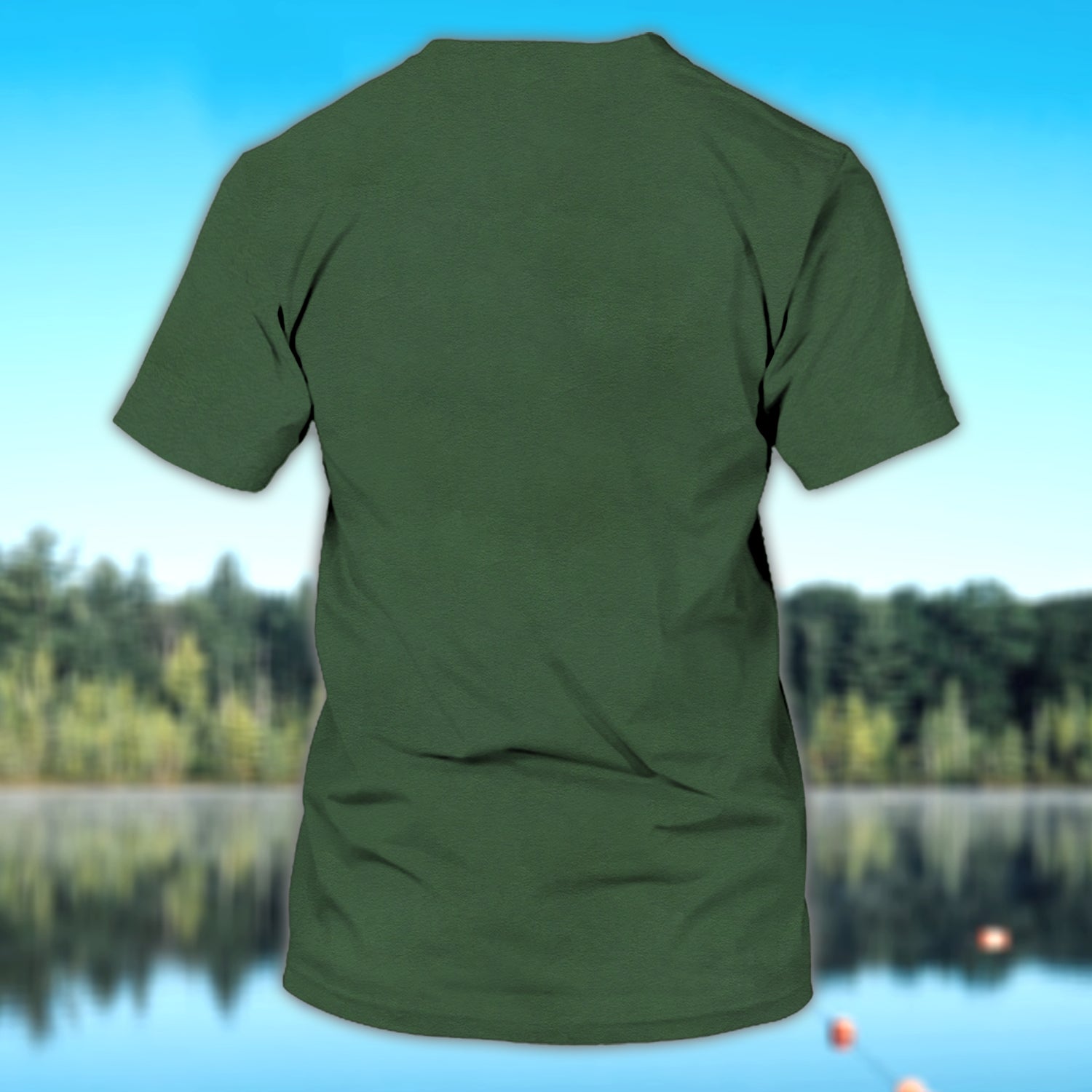 Fishing Waistcoat - Personalized Name 3D Tshirt - HTA