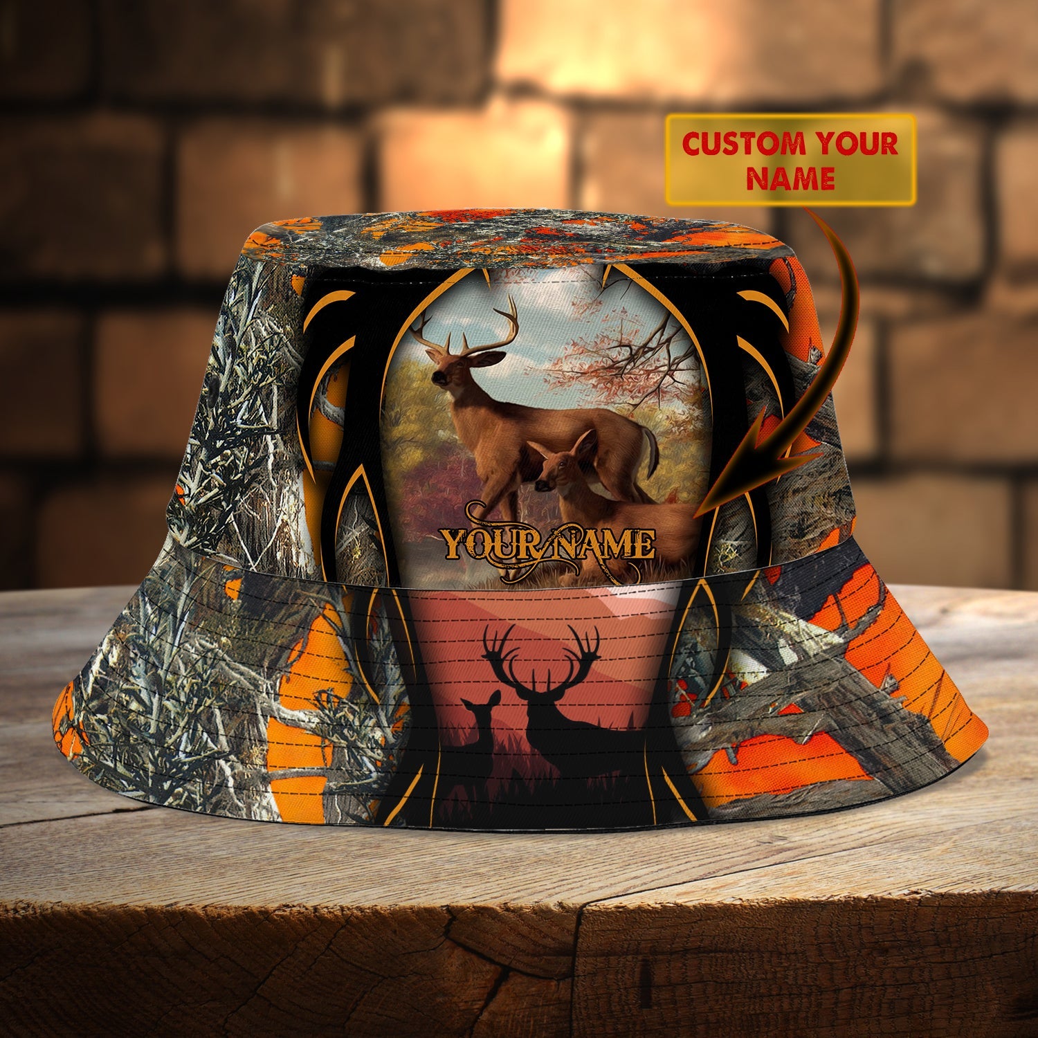 Custom Bucket Hat - Hunting - Fuly 15