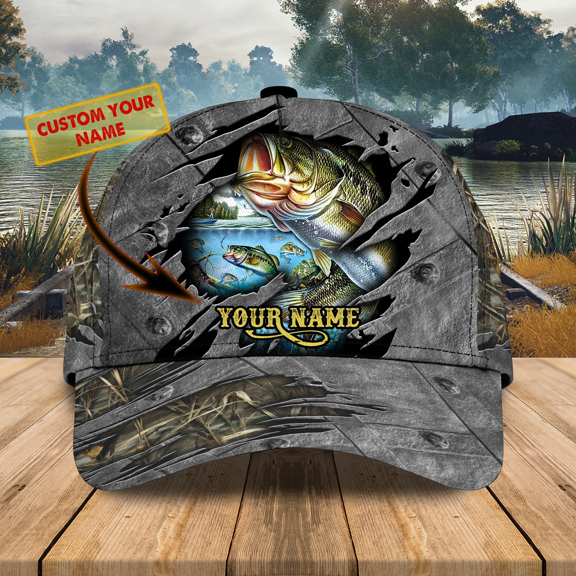 Fishing classic cap dah