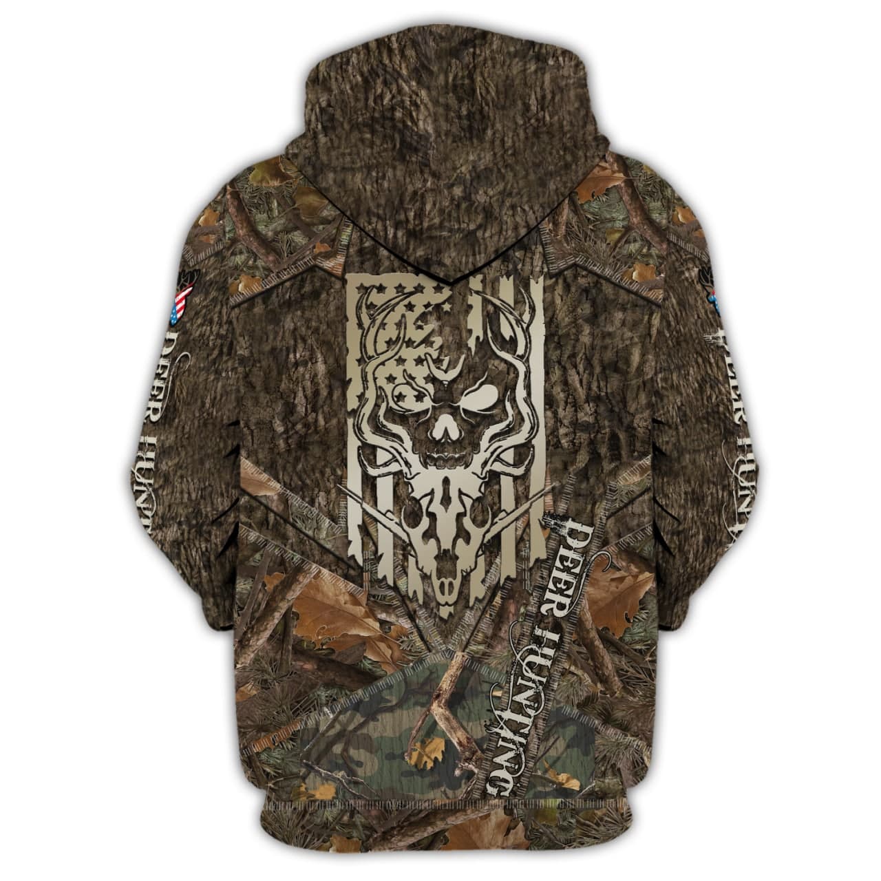 Hunting - Personalized Name 3D Zipper hoodie - H9h3-899