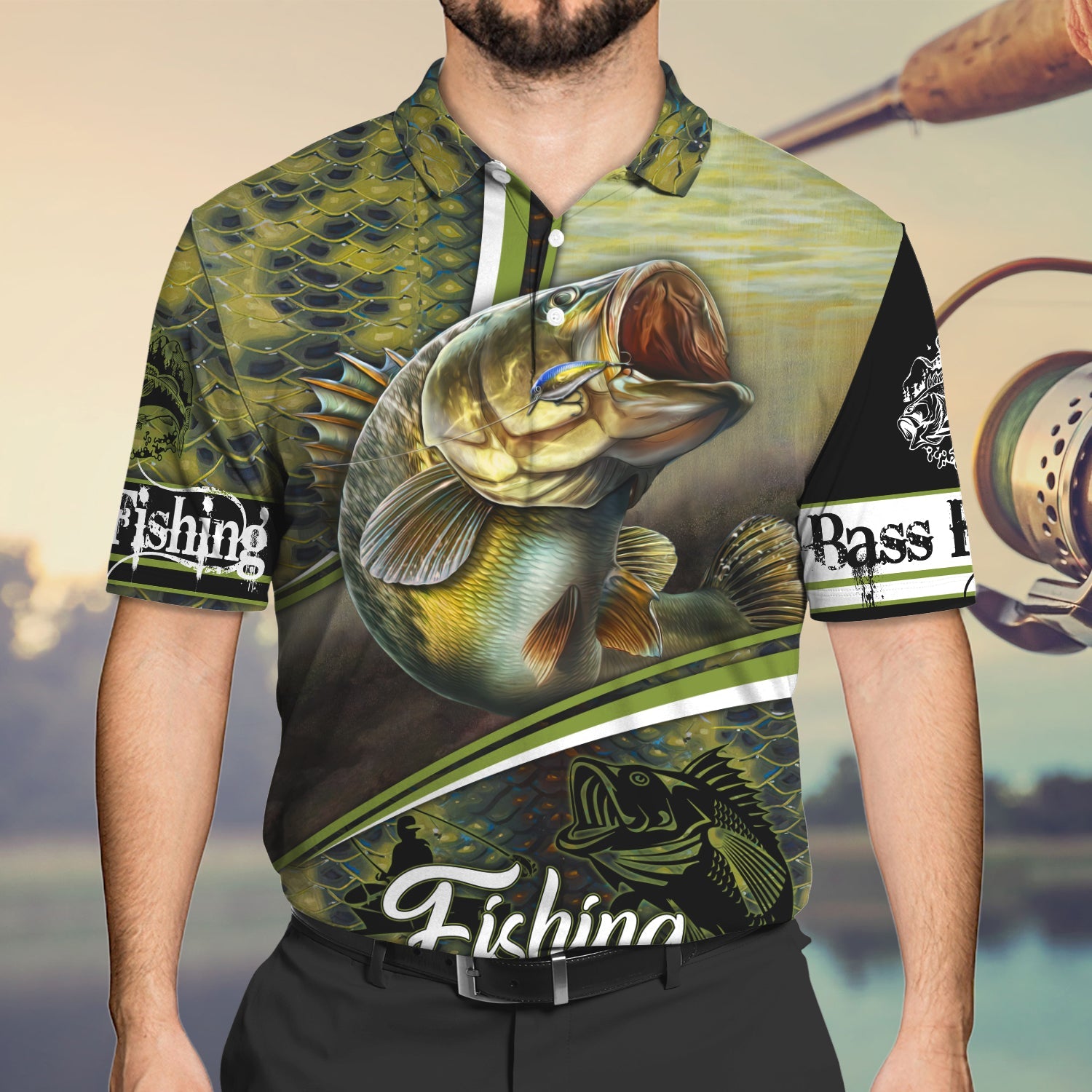 Bass Fishing - 3D Full Print