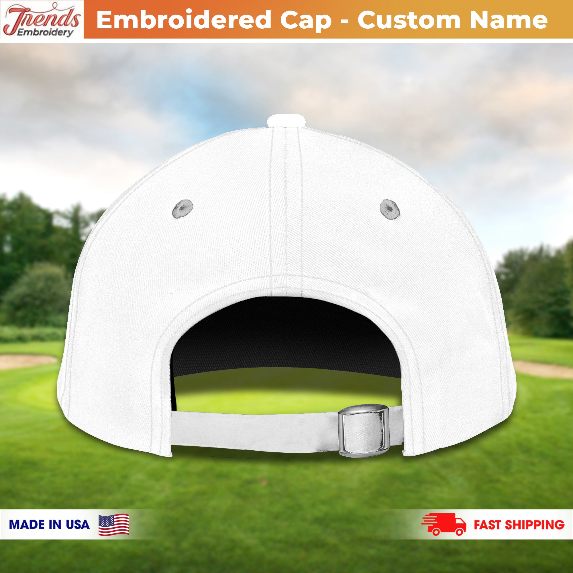 Customized Embroidery Cap The Golf Father Classic Embroidery