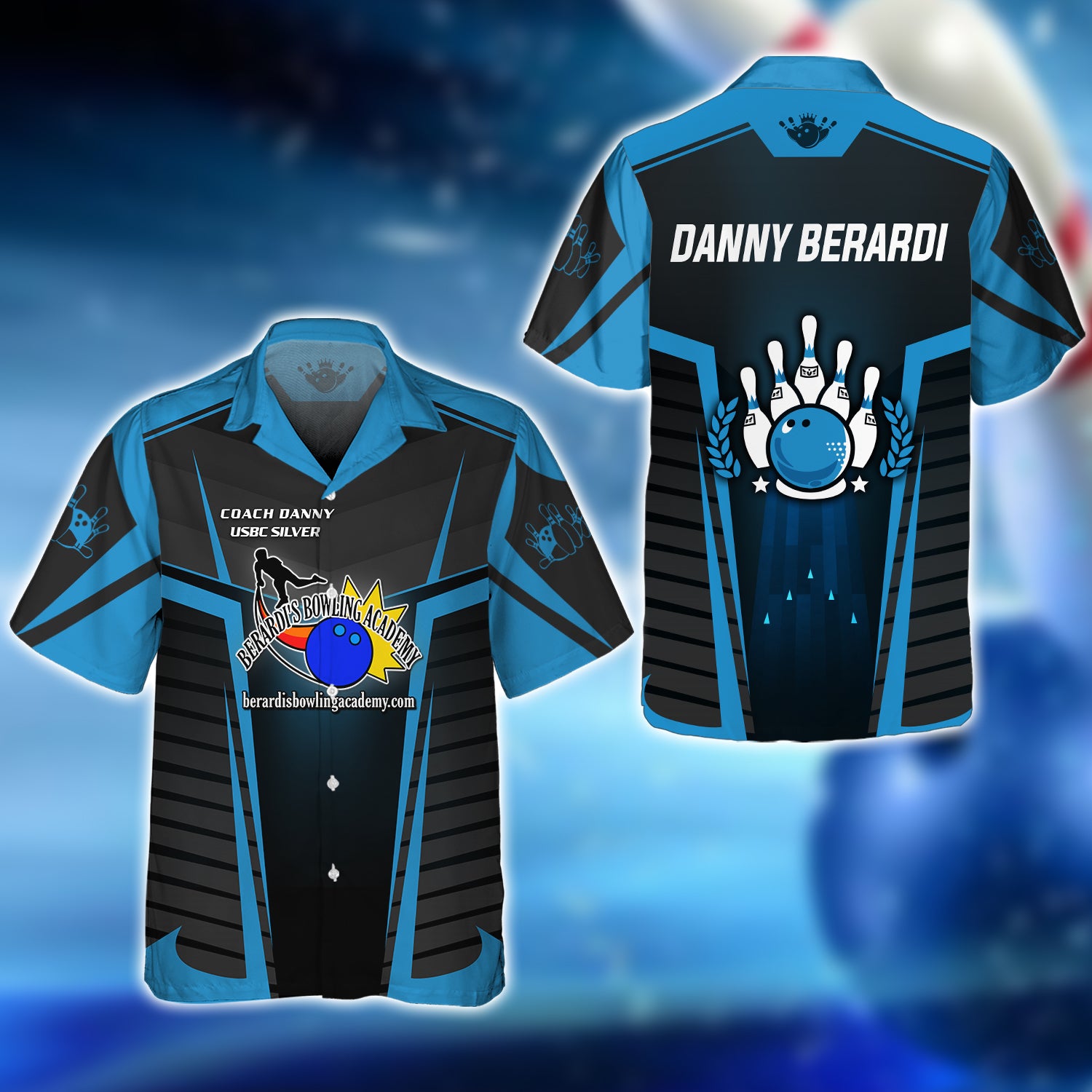 Berardi's Bowling Academy 3D Shirt 2223 - QB95