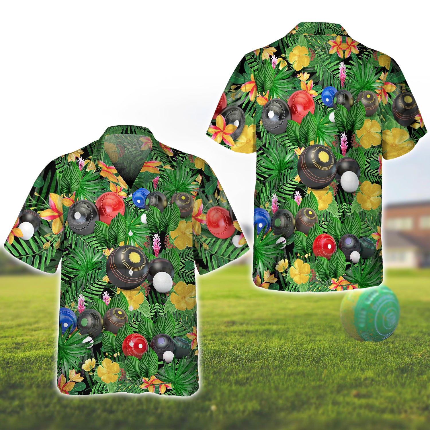 Multiple Lawn Bowl 3D Shirt - QB95